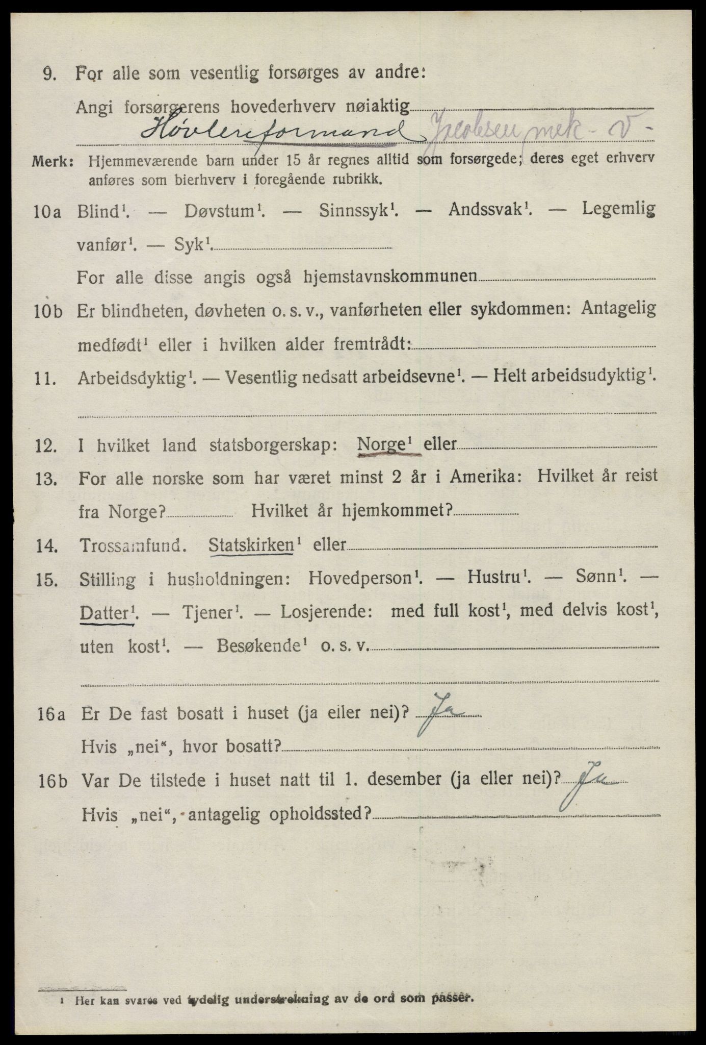 SAO, 1920 census for Onsøy, 1920, p. 6423