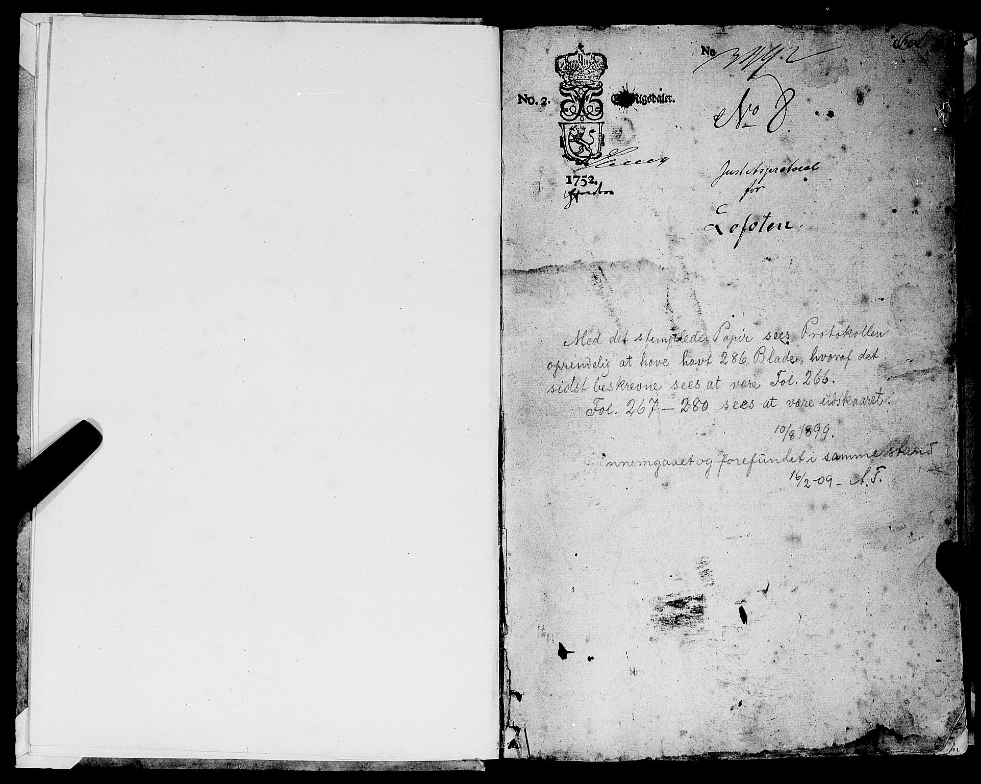 Lofoten sorenskriveri, SAT/A-0017/1/1/1A/L0006: Tingbok, 1752-1767