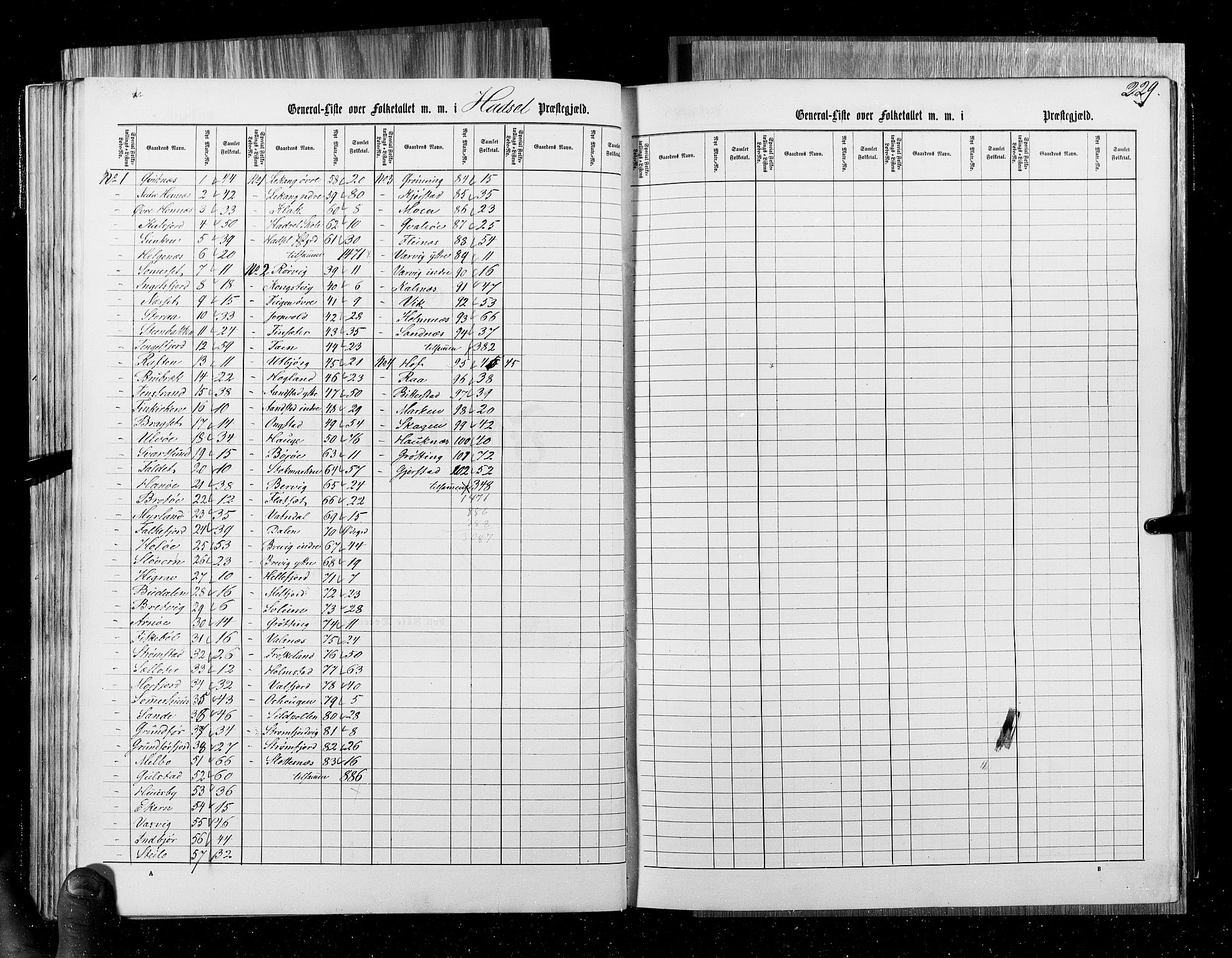 RA, Census 1855, vol. 6B: Nordland amt og Finnmarken amt, 1855, p. 229