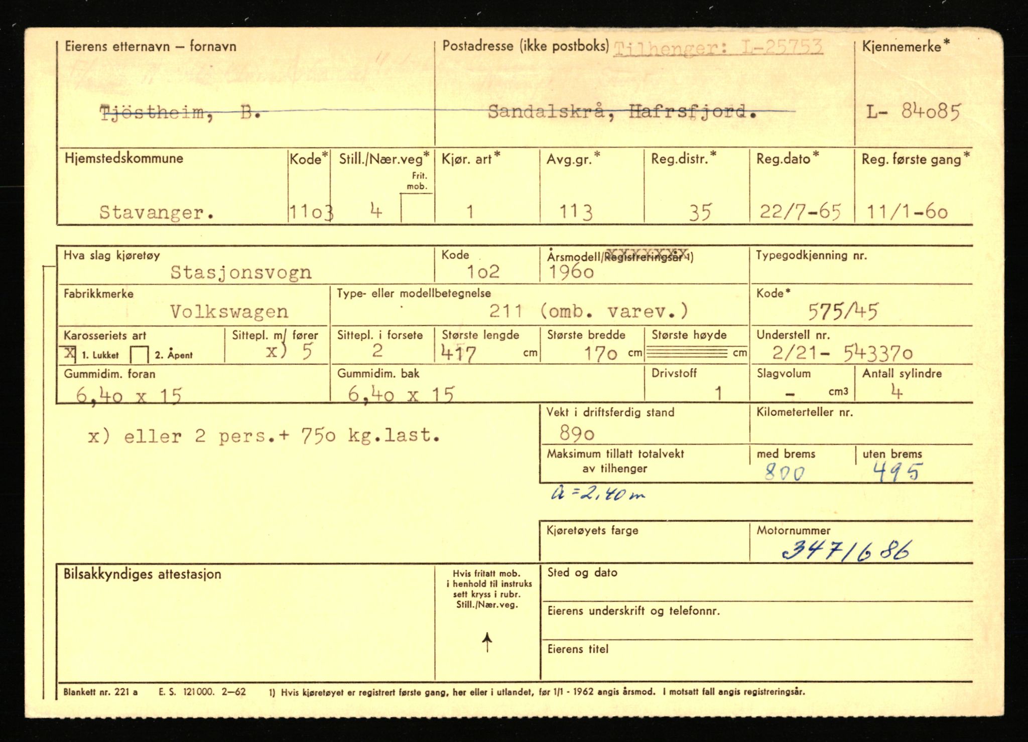 Stavanger trafikkstasjon, AV/SAST-A-101942/0/F/L0072: L-82200 - L-84099, 1930-1971, p. 2161