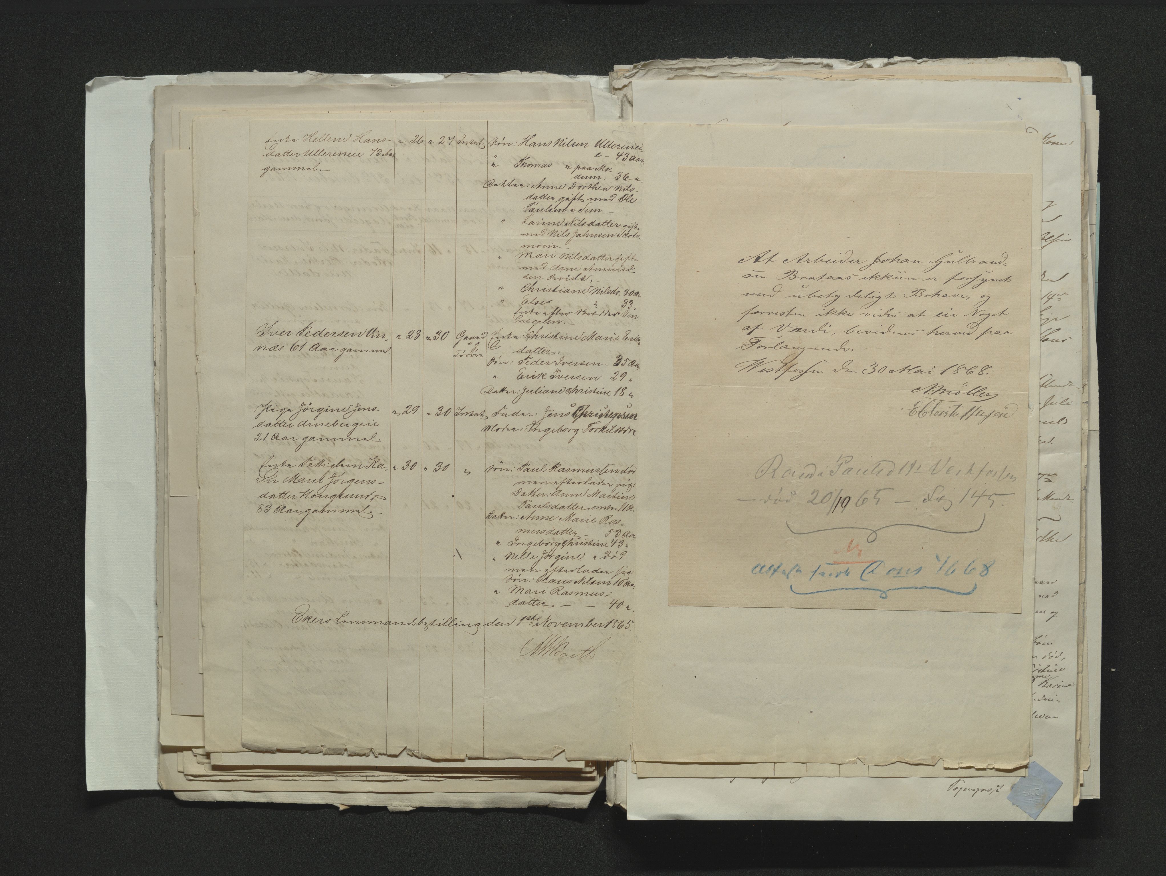 Eiker, Modum og Sigdal sorenskriveri, AV/SAKO-A-123/H/Ha/Hab/L0011: Dødsfallsmeldinger, 1862-1865, p. 556