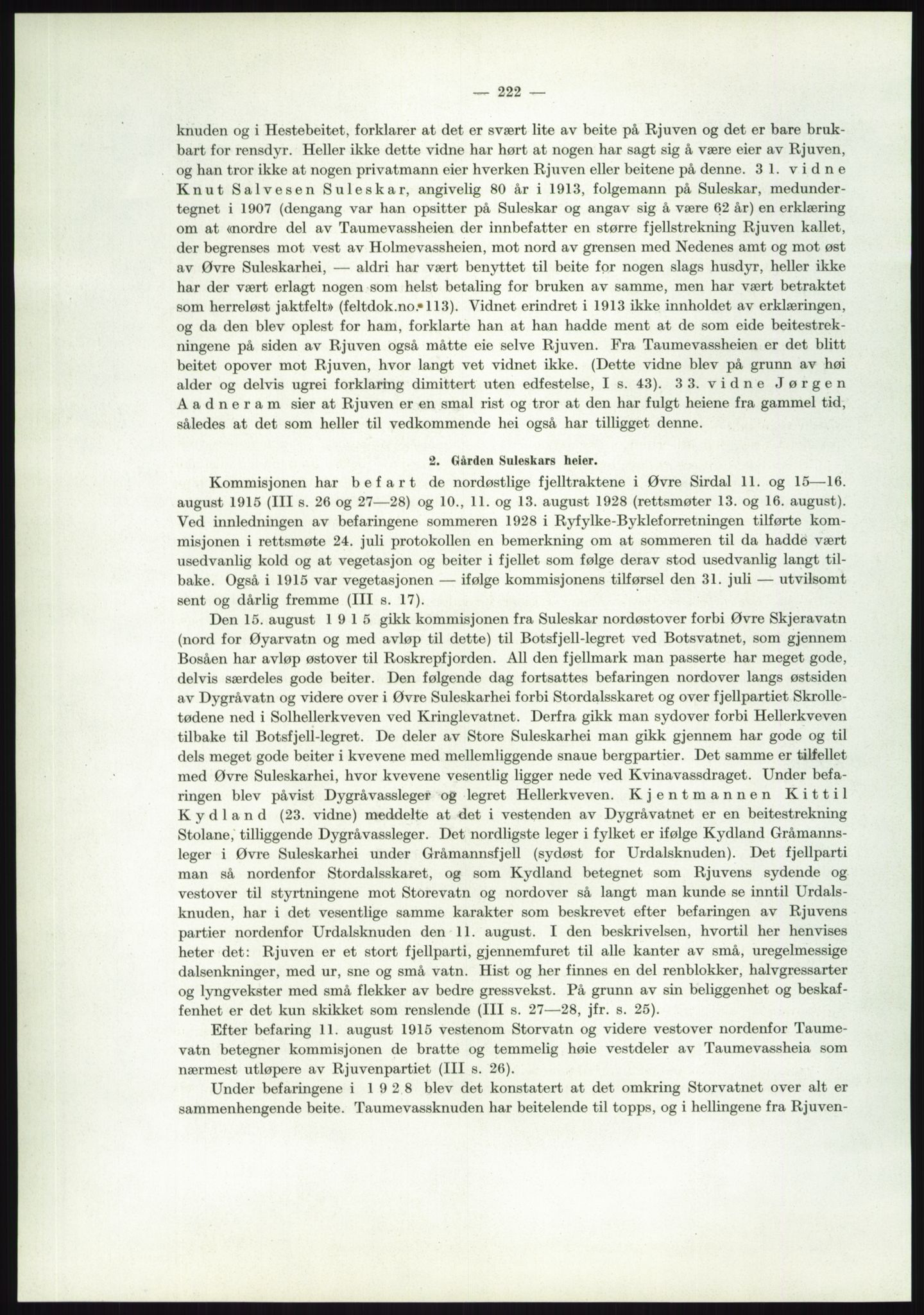 Høyfjellskommisjonen, AV/RA-S-1546/X/Xa/L0001: Nr. 1-33, 1909-1953, p. 1557