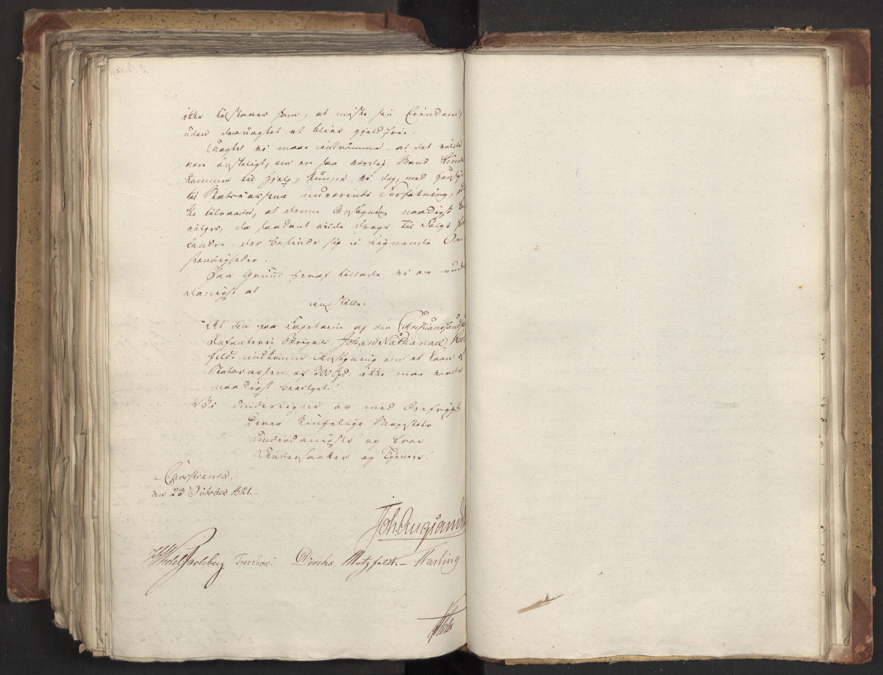Statsrådsavdelingen i Stockholm, AV/RA-S-1003/D/Da/L0027: Regjeringsinnstillinger nr. 5275-5436, 1821, p. 477