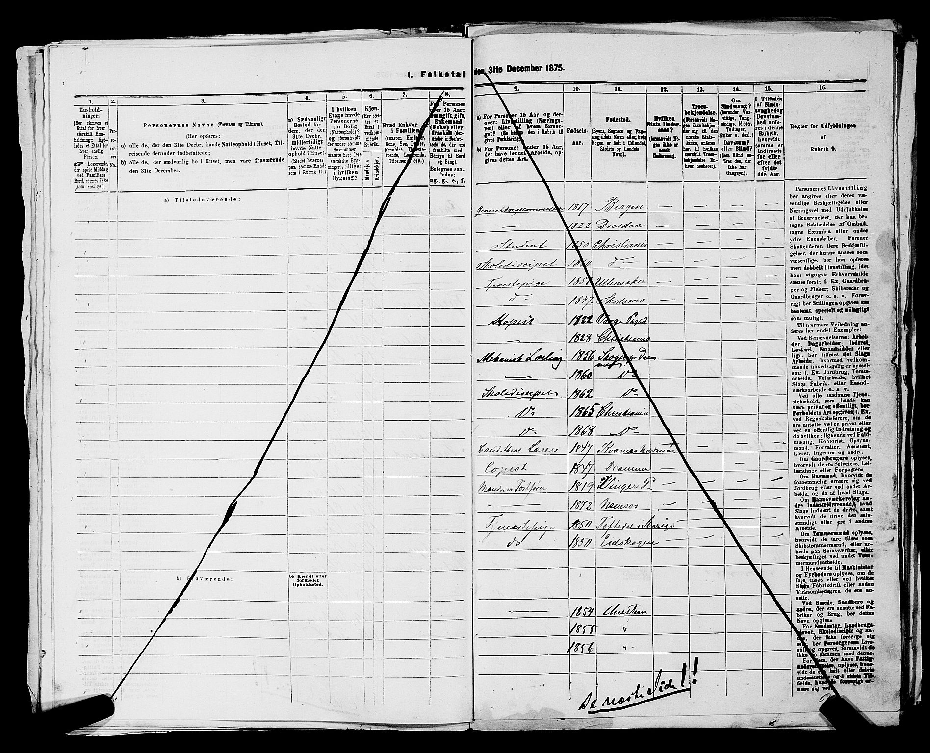 RA, 1875 census for 0301 Kristiania, 1875, p. 3216