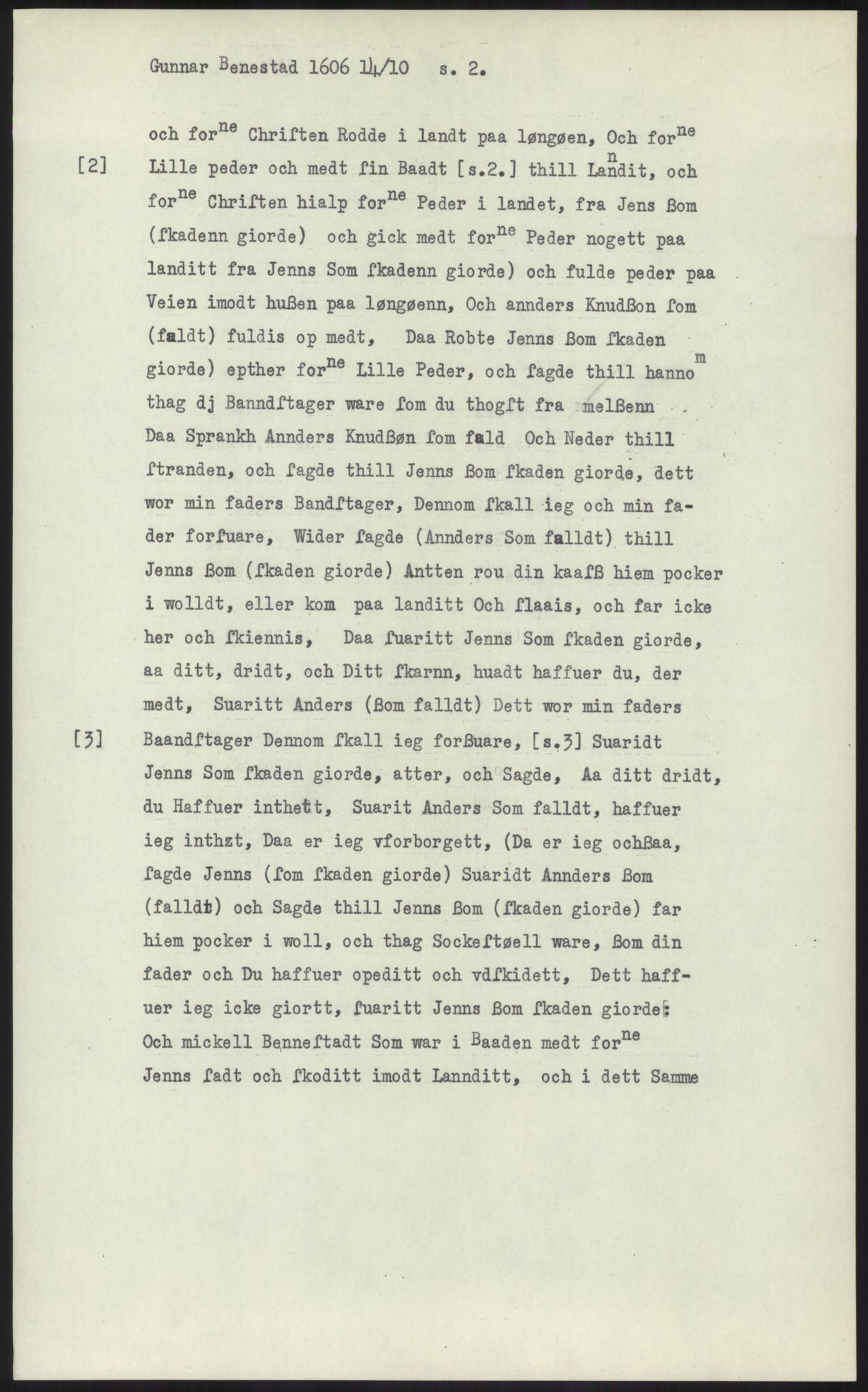 Samlinger til kildeutgivelse, Diplomavskriftsamlingen, AV/RA-EA-4053/H/Ha, p. 606