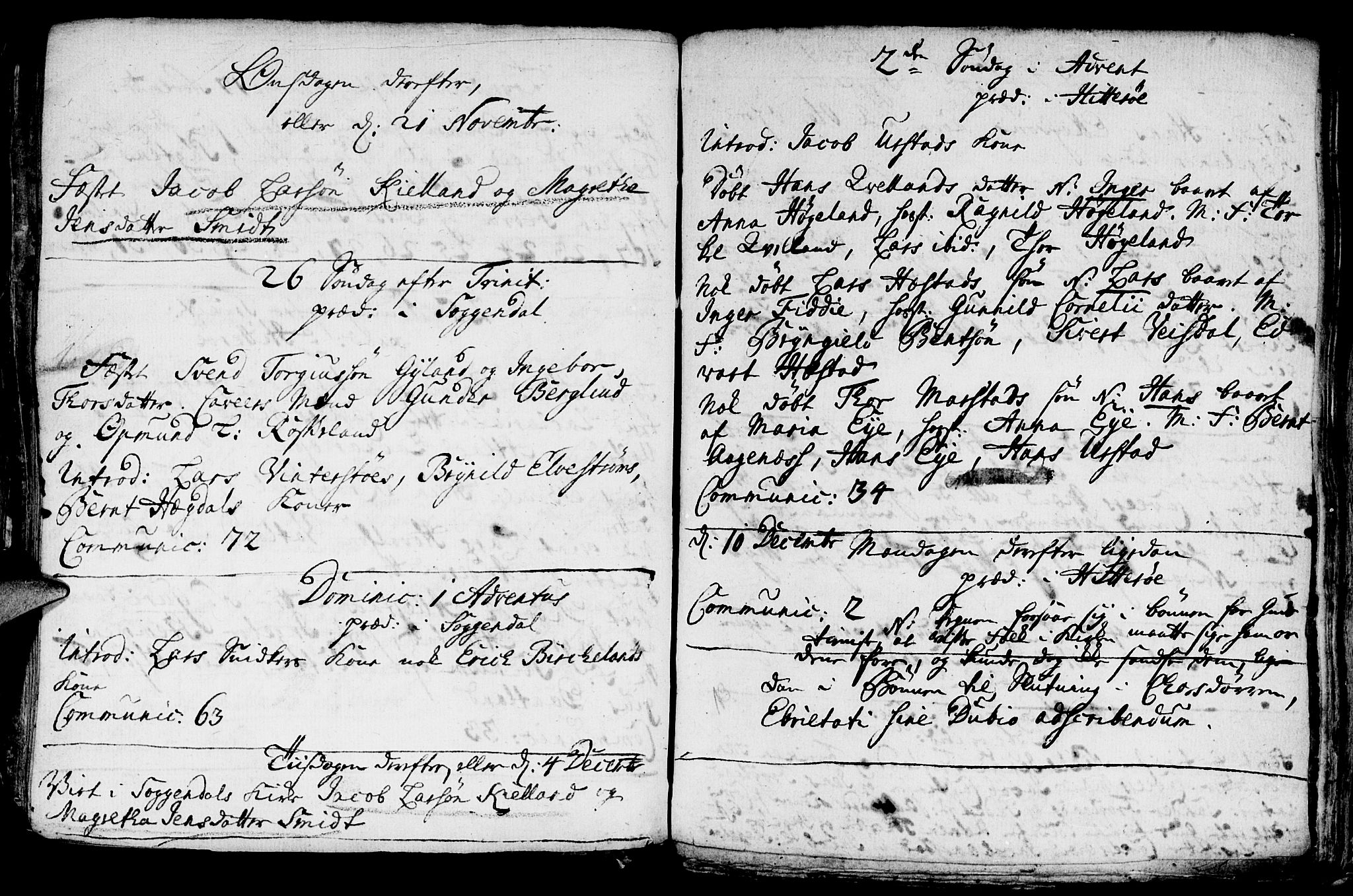 Sokndal sokneprestkontor, AV/SAST-A-101808: Parish register (official) no. A 1, 1729-1740