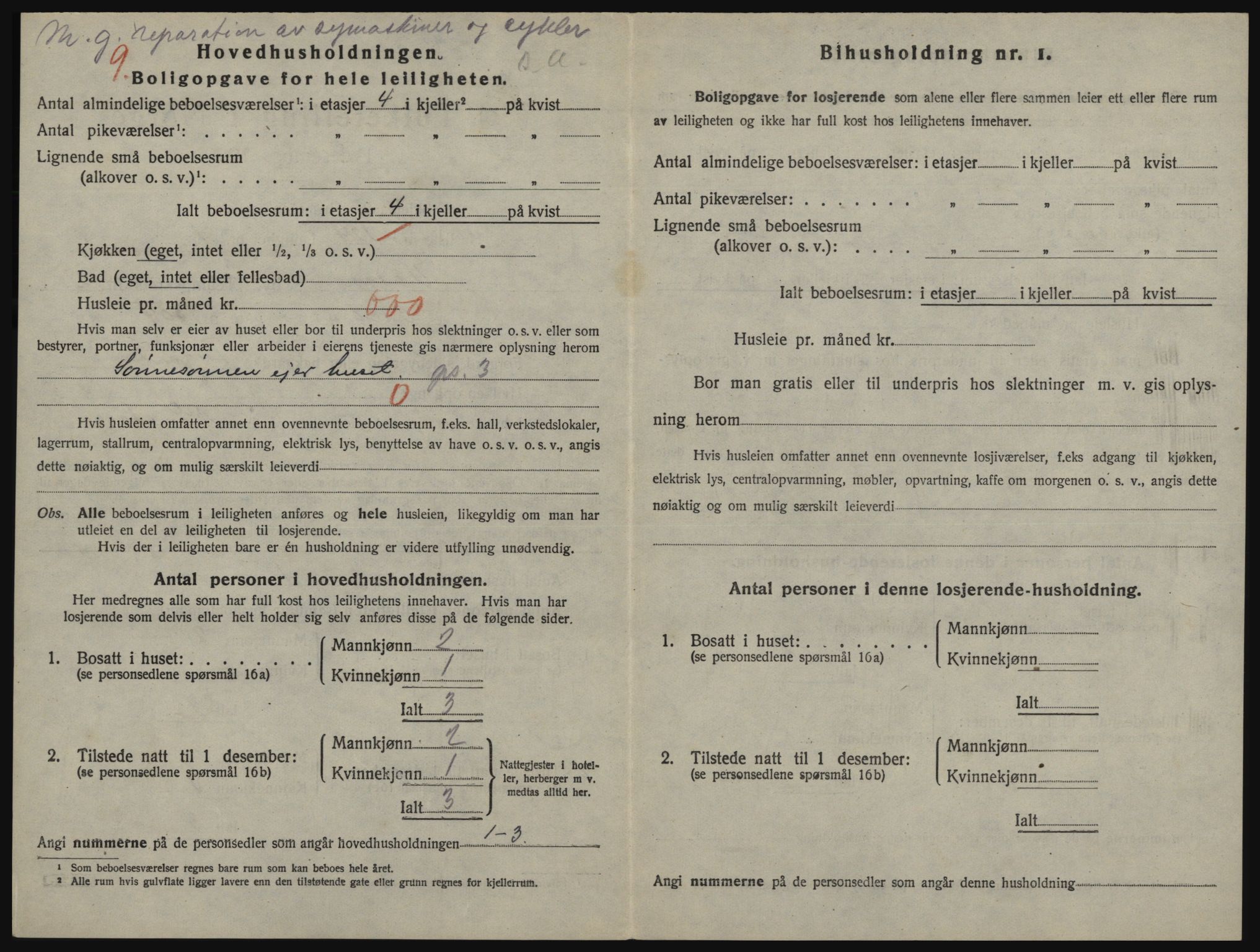 SATØ, 1920 census for Vadsø, 1920, p. 1325