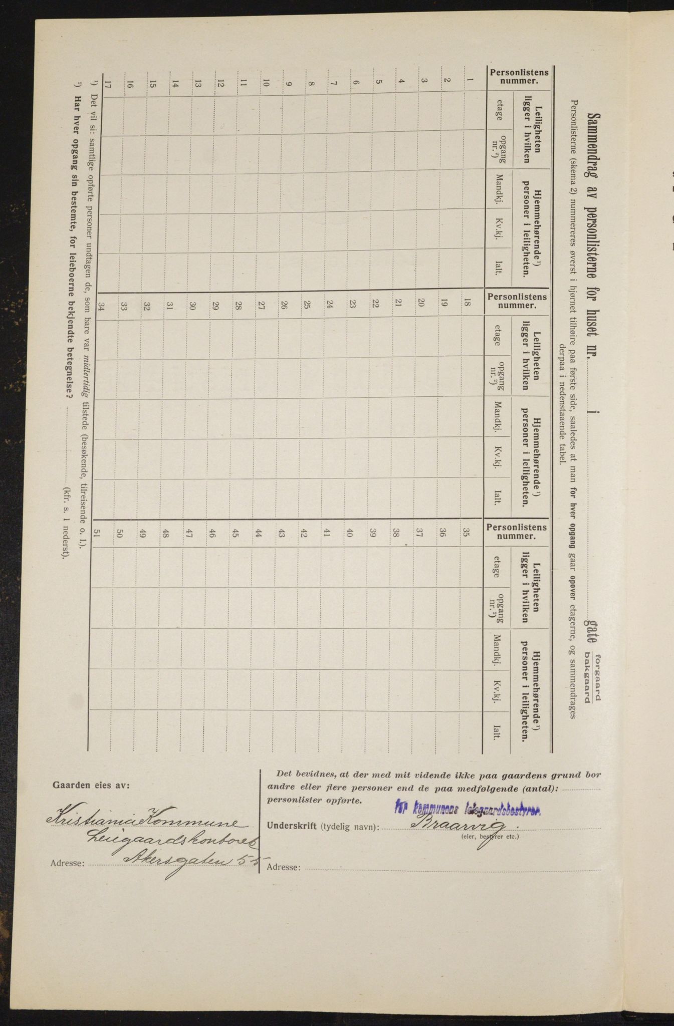 OBA, Municipal Census 1912 for Kristiania, 1912, p. 129877