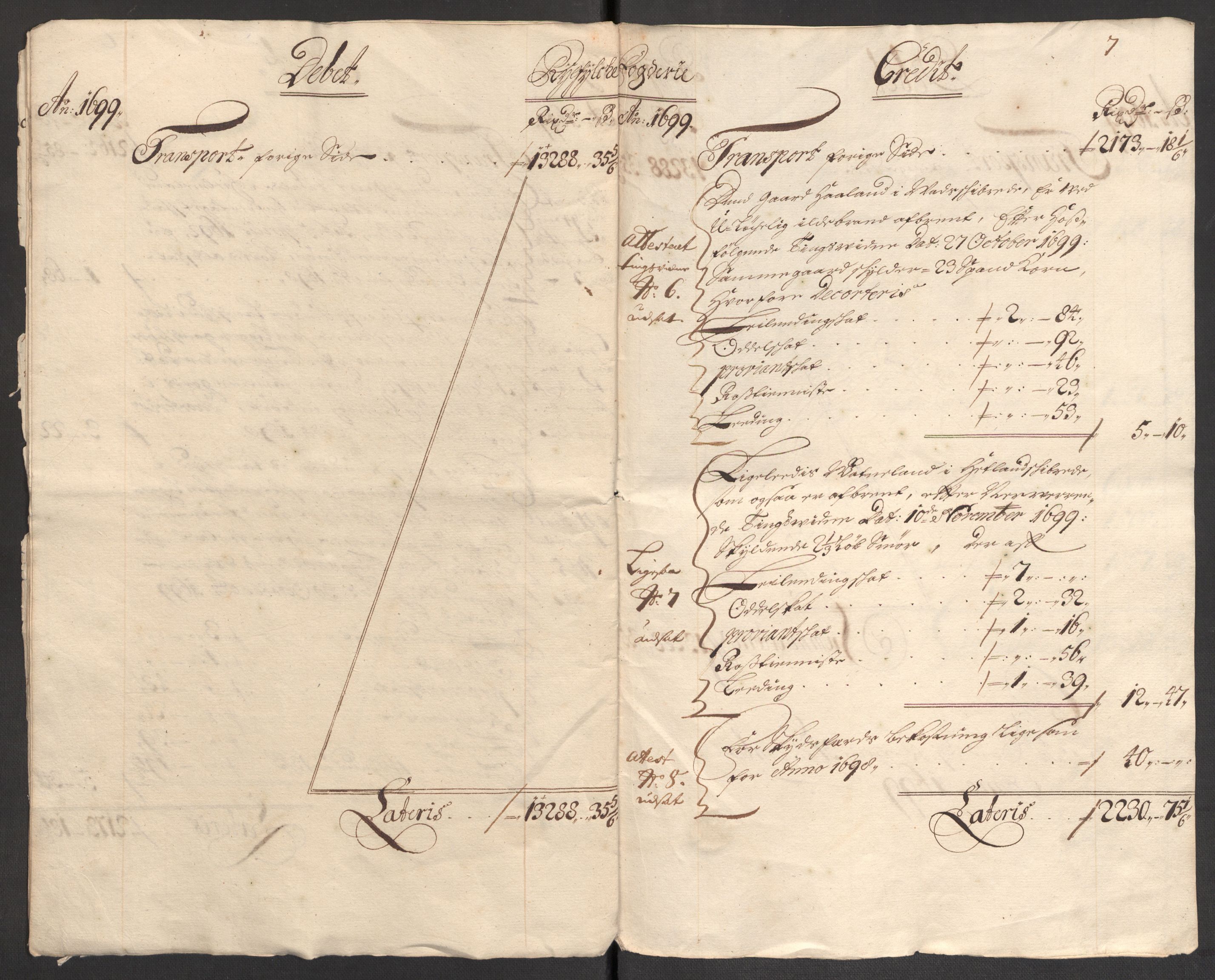 Rentekammeret inntil 1814, Reviderte regnskaper, Fogderegnskap, RA/EA-4092/R47/L2858: Fogderegnskap Ryfylke, 1697-1700, p. 254