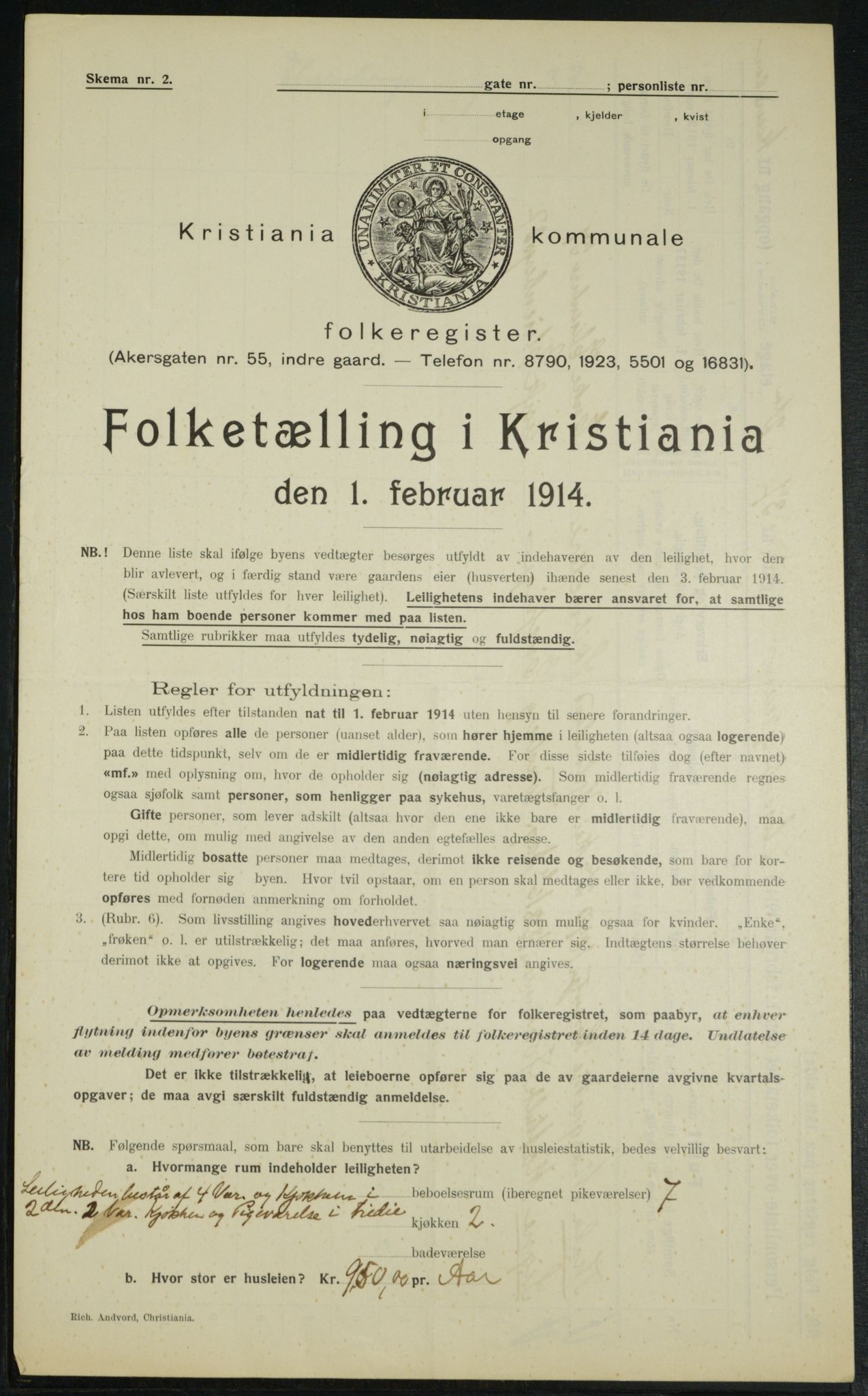 OBA, Municipal Census 1914 for Kristiania, 1914, p. 21029