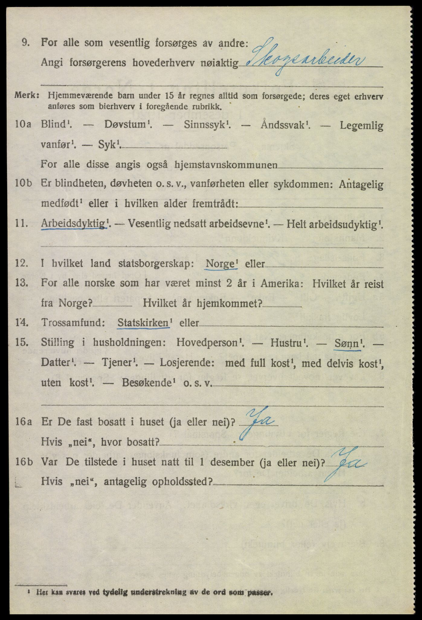 SAH, 1920 census for Hof, 1920, p. 7896