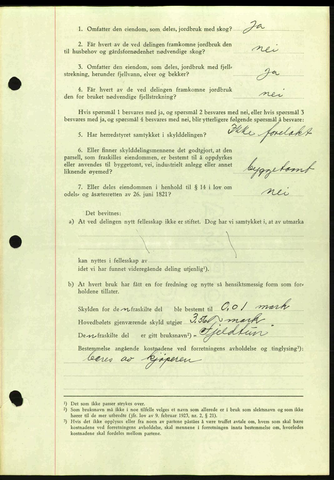 Romsdal sorenskriveri, AV/SAT-A-4149/1/2/2C: Mortgage book no. A15, 1943-1944, Diary no: : 1700/1943