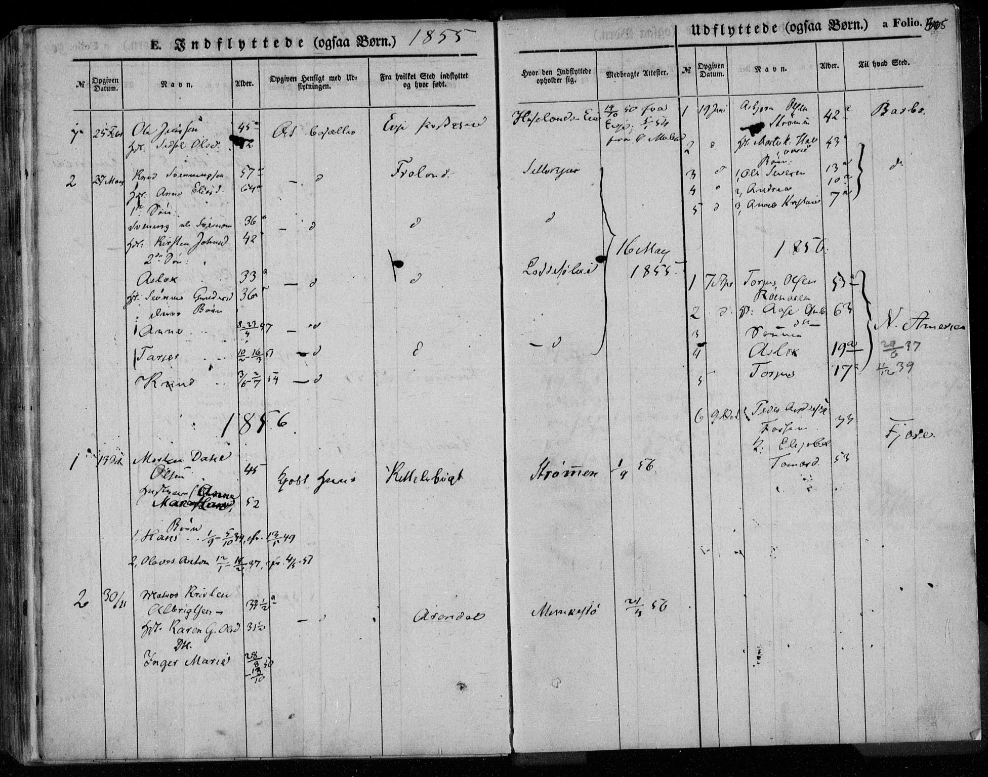 Øyestad sokneprestkontor, SAK/1111-0049/F/Fa/L0014: Parish register (official) no. A 14, 1843-1856, p. 505