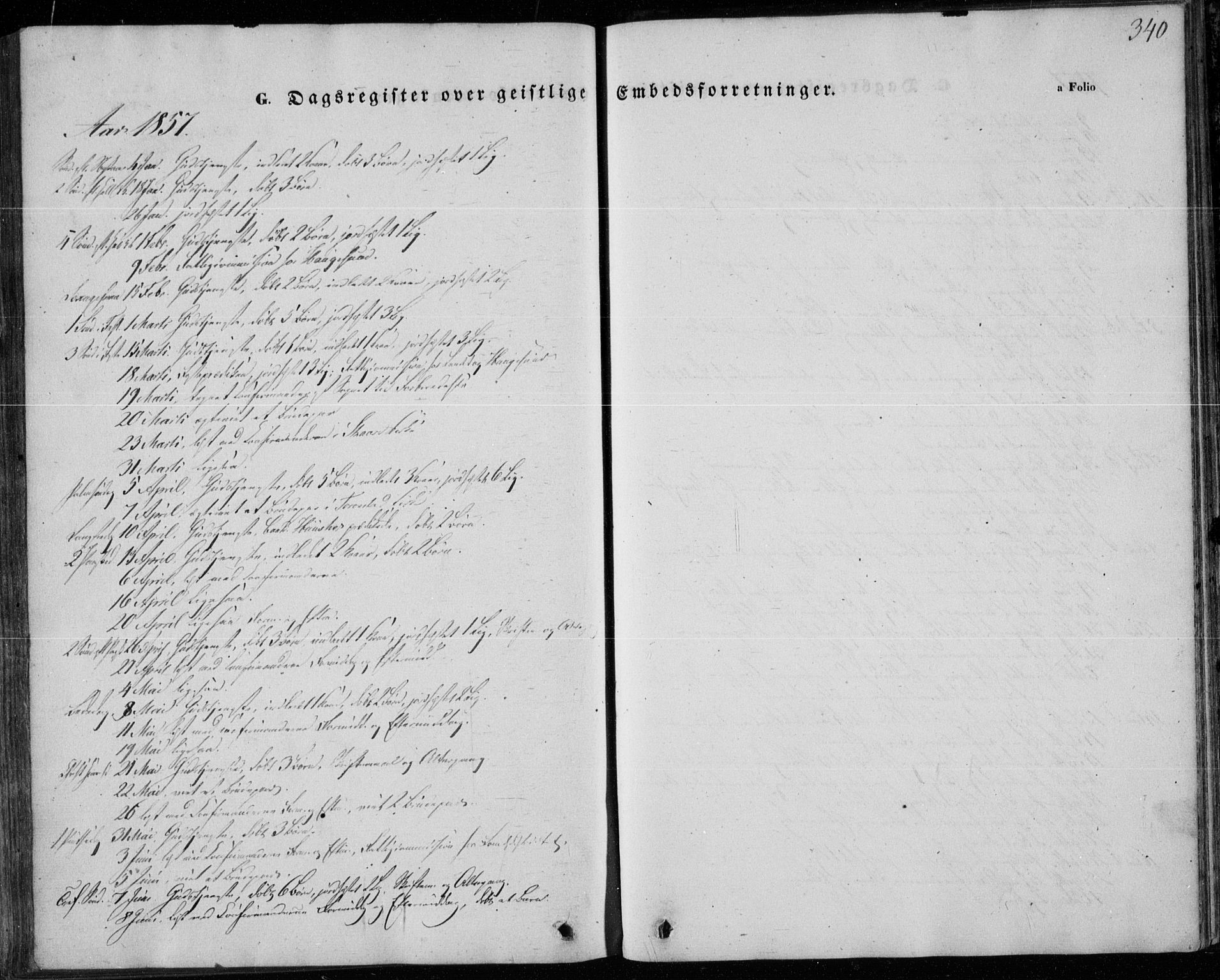 Torvastad sokneprestkontor, AV/SAST-A -101857/H/Ha/Haa/L0011: Parish register (official) no. A 11, 1857-1866, p. 340