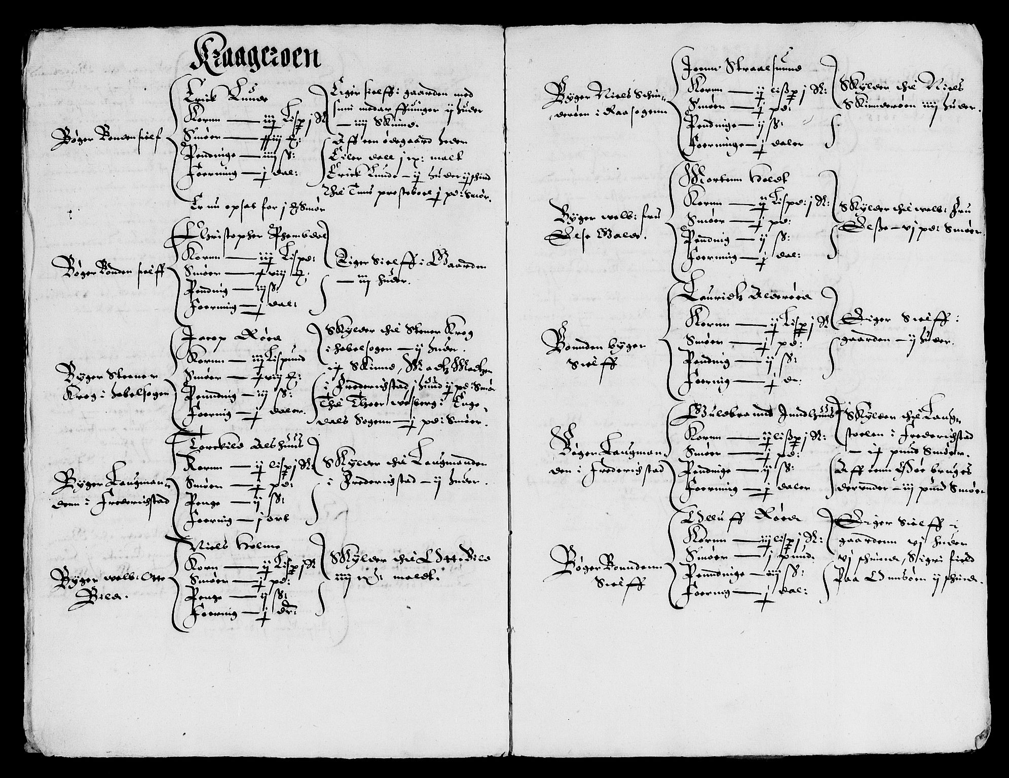 Rentekammeret inntil 1814, Reviderte regnskaper, Lensregnskaper, AV/RA-EA-5023/R/Rb/Rba/L0041: Akershus len, 1616-1618