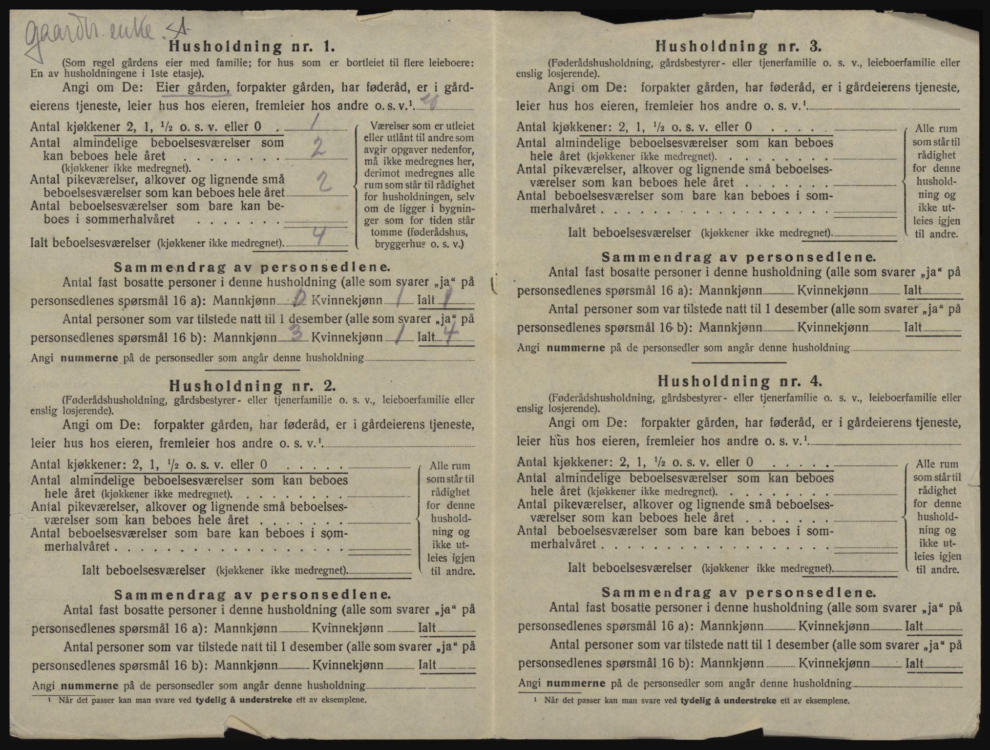 SATØ, 1920 census for Torsken, 1920, p. 545