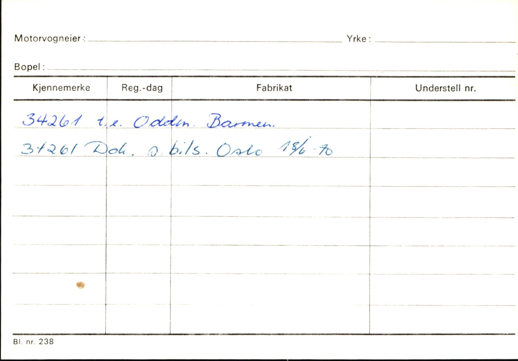 Statens vegvesen, Sogn og Fjordane vegkontor, SAB/A-5301/4/F/L0145: Registerkort Vågsøy S-Å. Årdal I-P, 1945-1975, p. 741