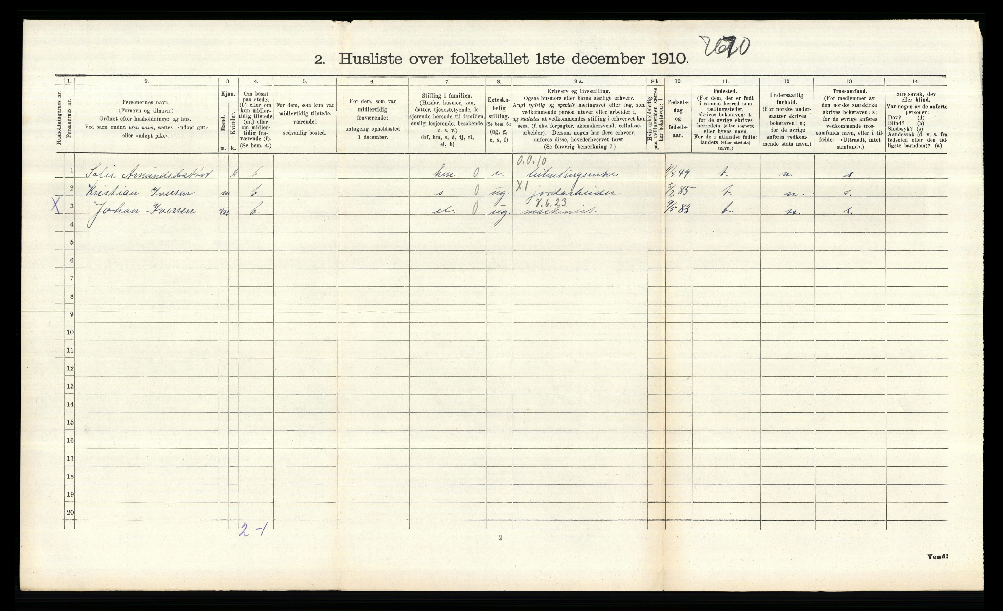 RA, 1910 census for Øymark, 1910, p. 417