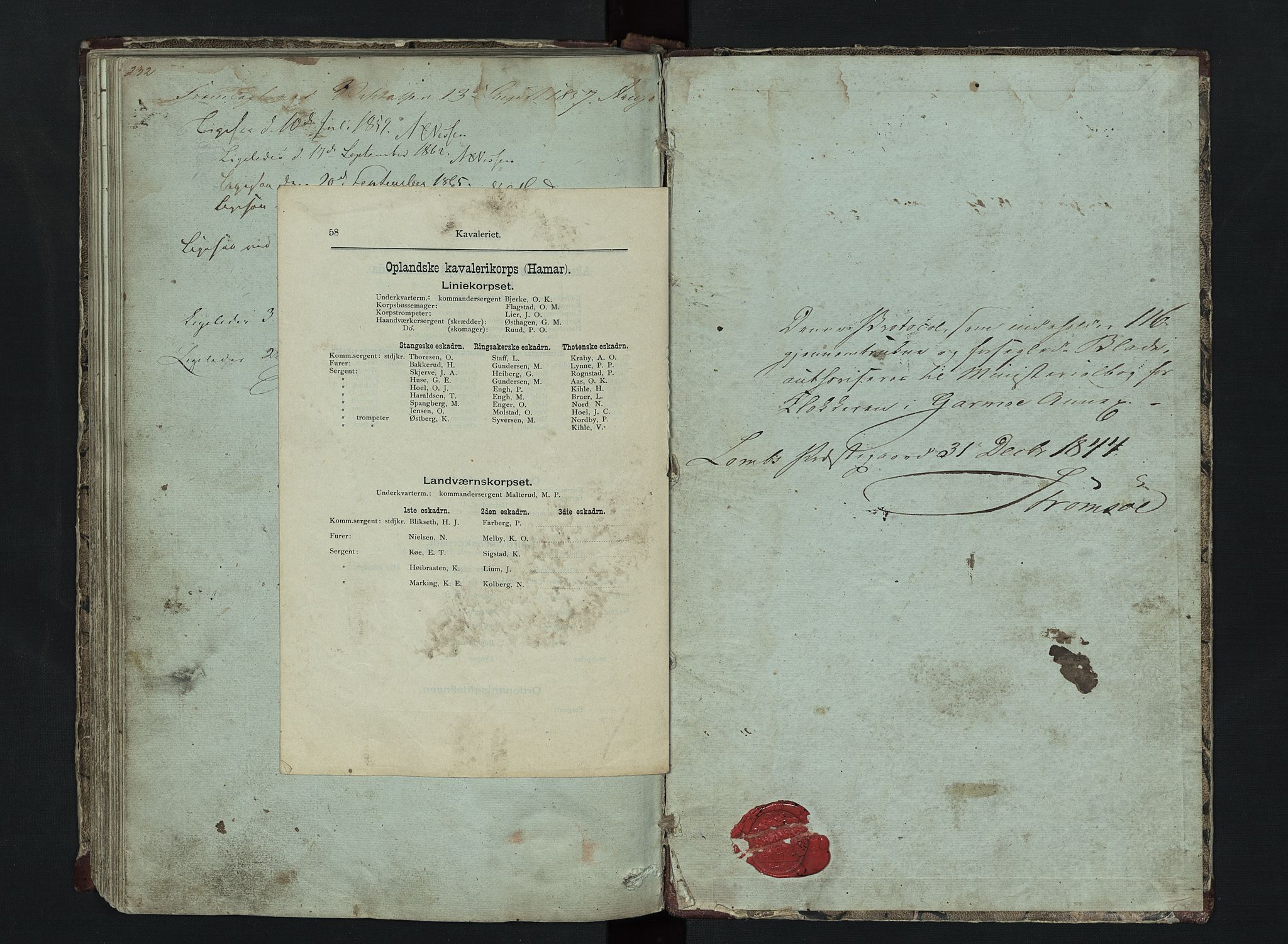 Lom prestekontor, SAH/PREST-070/L/L0014: Parish register (copy) no. 14, 1845-1876