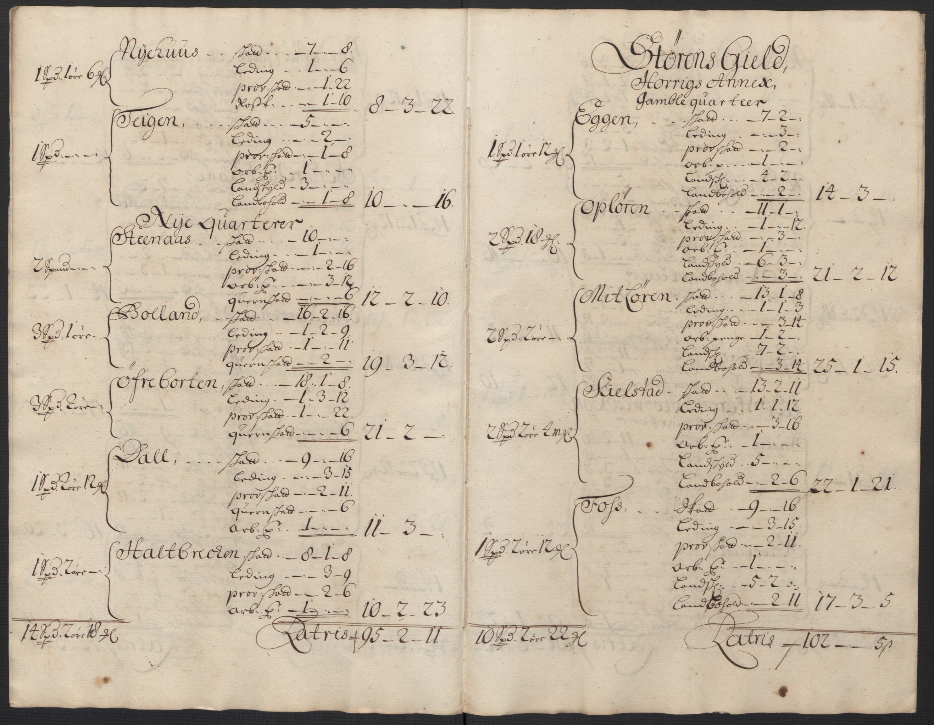 Rentekammeret inntil 1814, Reviderte regnskaper, Fogderegnskap, RA/EA-4092/R60/L3948: Fogderegnskap Orkdal og Gauldal, 1698, p. 395