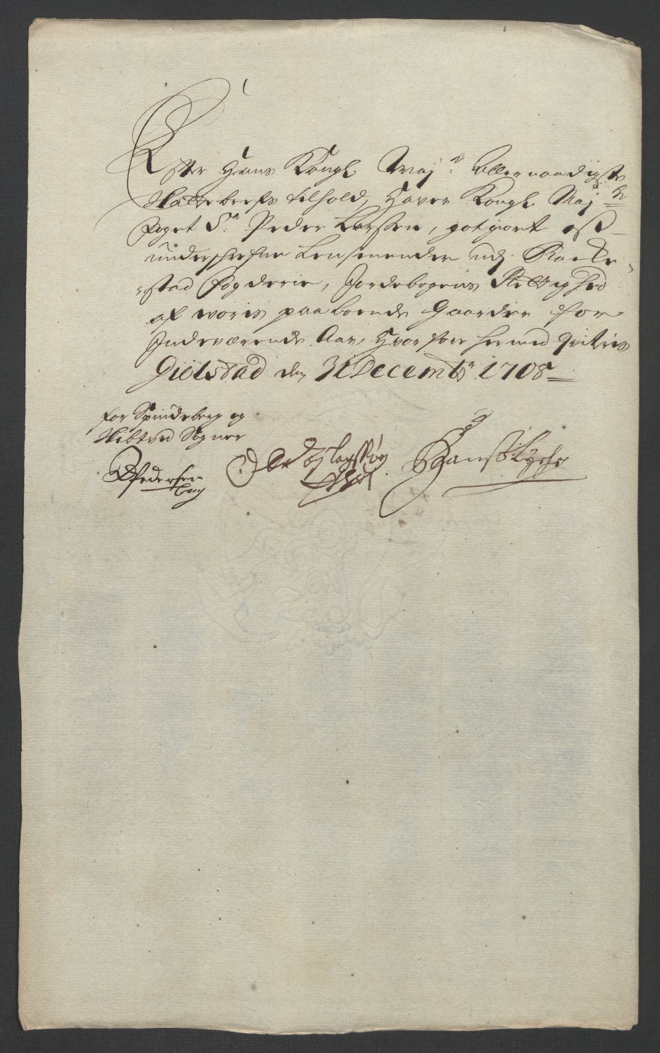 Rentekammeret inntil 1814, Reviderte regnskaper, Fogderegnskap, AV/RA-EA-4092/R07/L0300: Fogderegnskap Rakkestad, Heggen og Frøland, 1708, p. 173