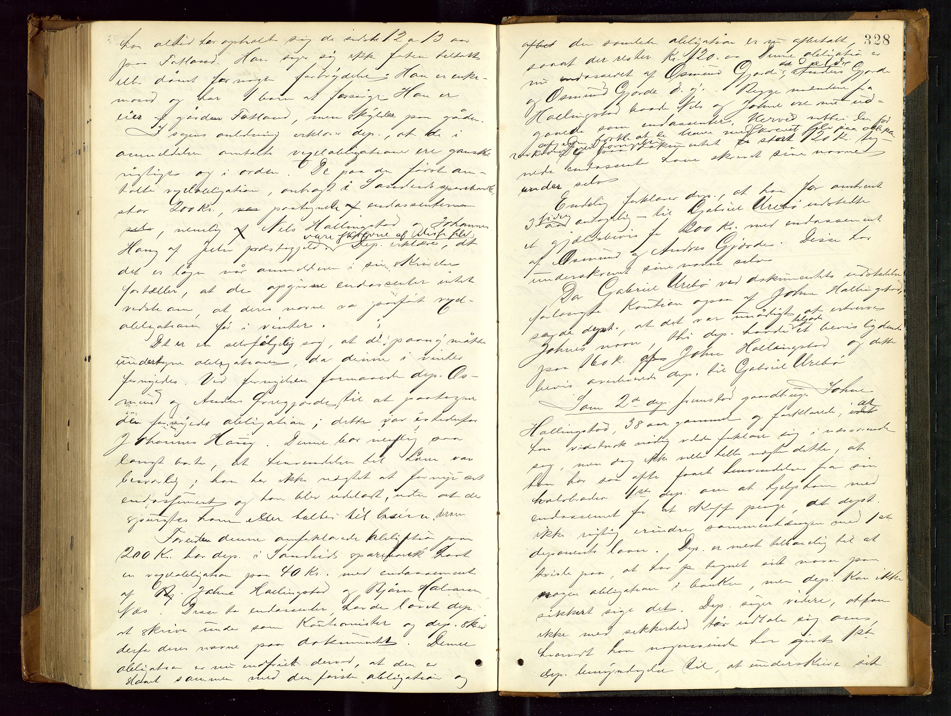 Ryfylke tingrett, AV/SAST-A-100055/001/I/IC/L0013: Ekstrarettsprotokoll, 1882-1887, p. 327b-328a
