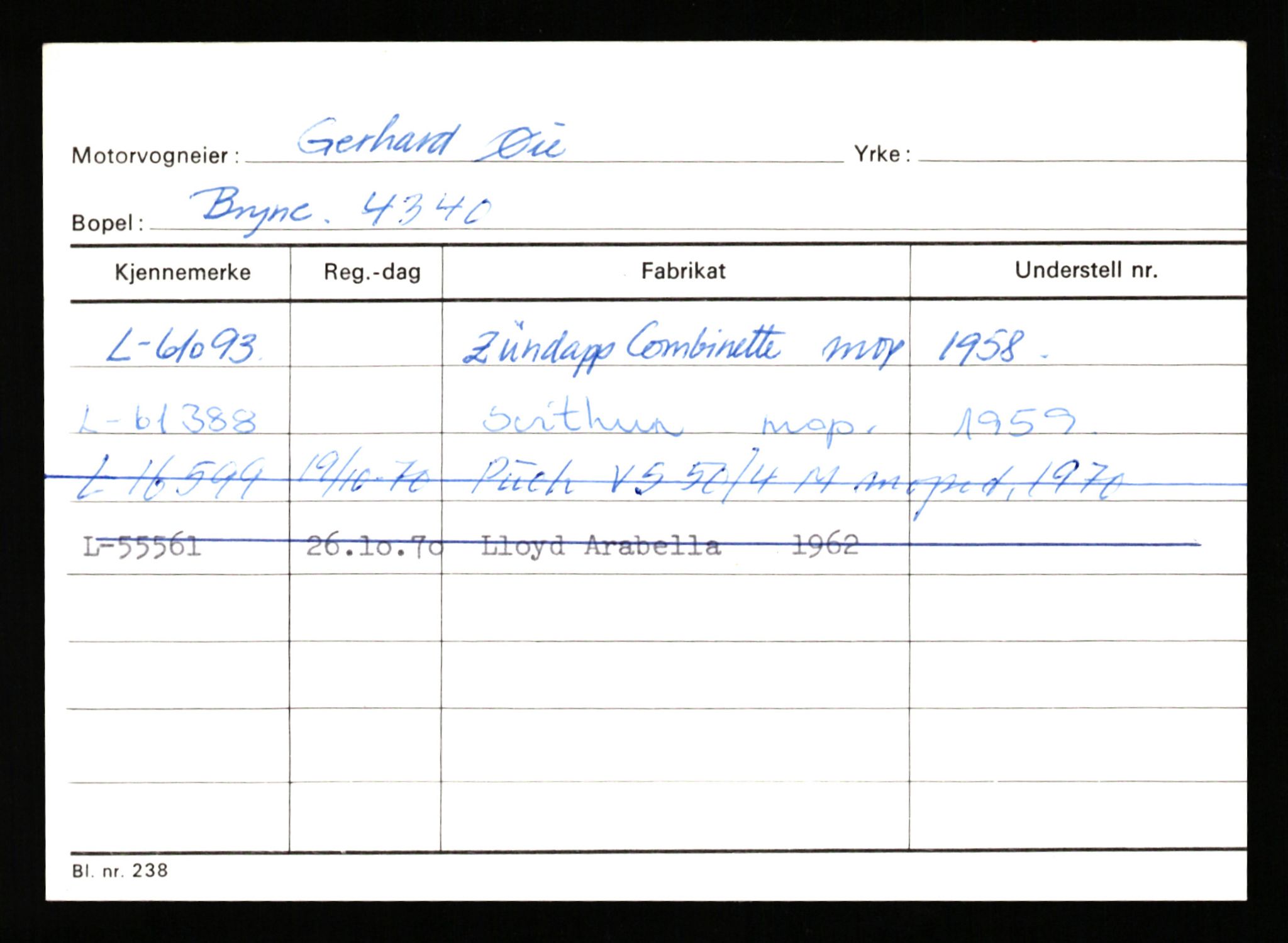 Stavanger trafikkstasjon, AV/SAST-A-101942/0/H/L0044: Øksna - Åmo, 1930-1971, p. 1912