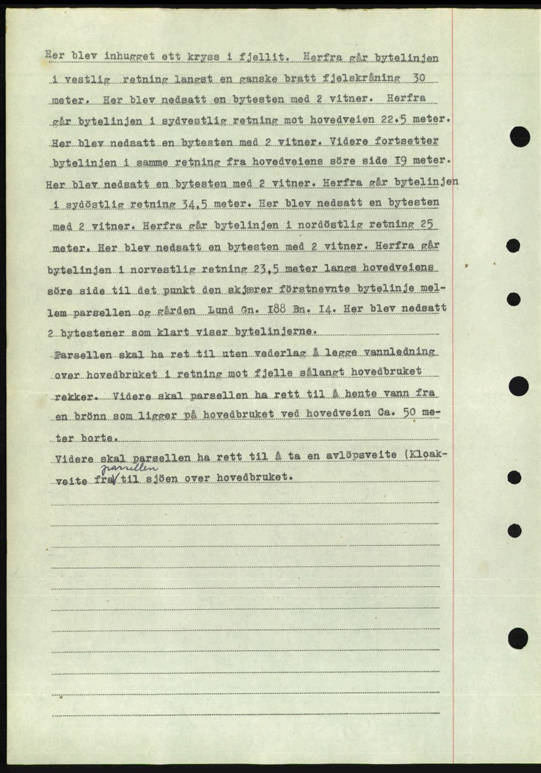 Nordre Sunnmøre sorenskriveri, AV/SAT-A-0006/1/2/2C/2Ca: Mortgage book no. A24, 1947-1947, Diary no: : 698/1947