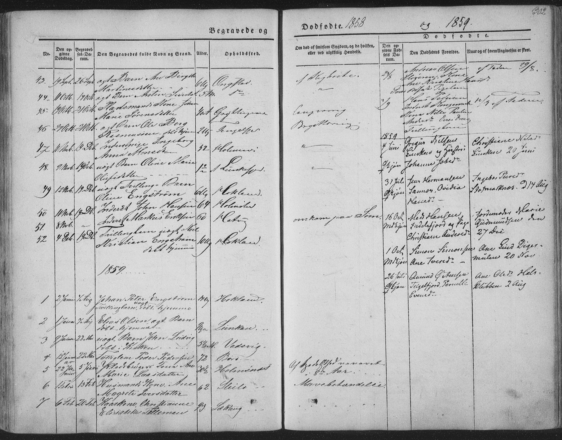 Ministerialprotokoller, klokkerbøker og fødselsregistre - Nordland, AV/SAT-A-1459/888/L1241: Parish register (official) no. 888A07, 1849-1869, p. 302