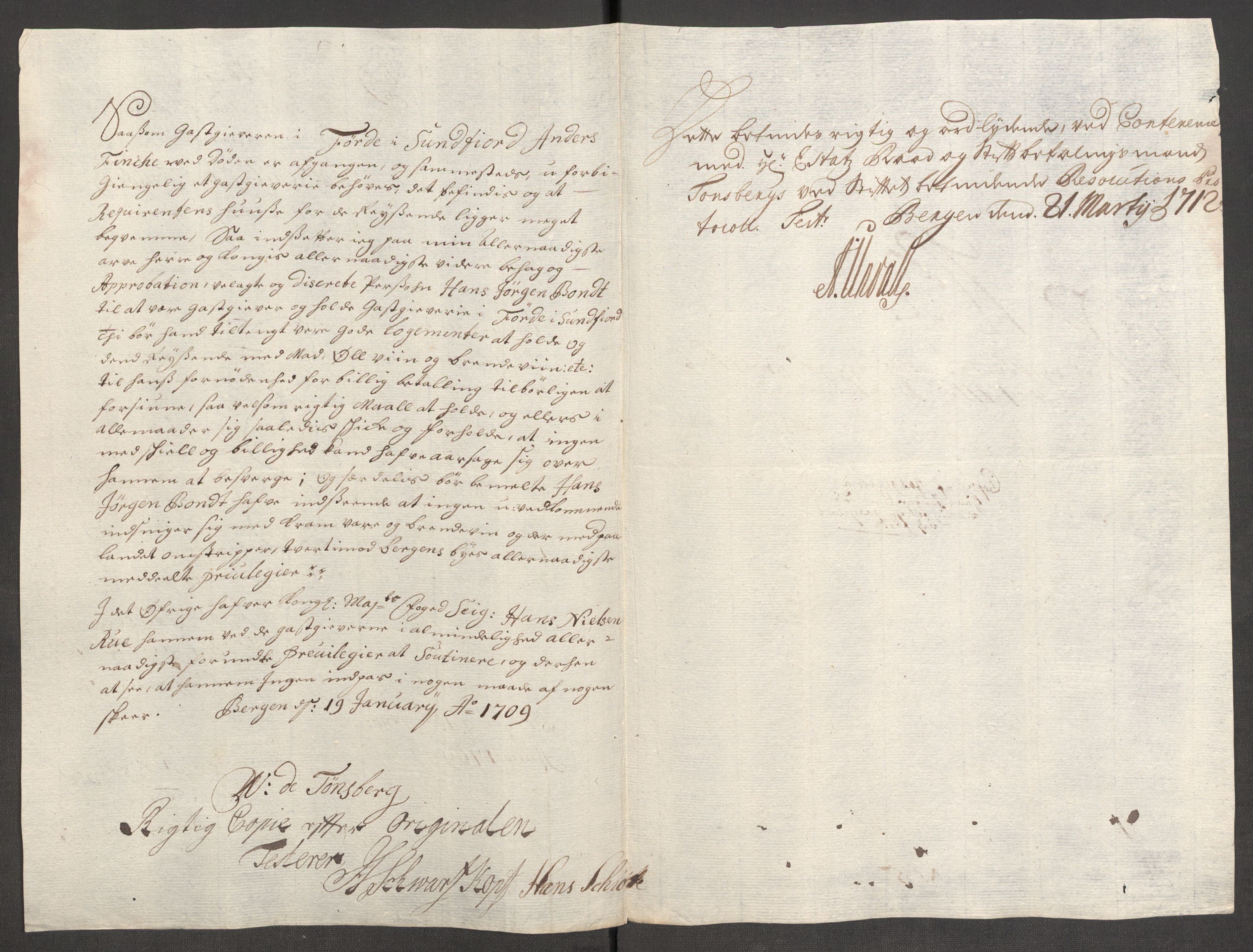 Rentekammeret inntil 1814, Reviderte regnskaper, Fogderegnskap, AV/RA-EA-4092/R53/L3434: Fogderegnskap Sunn- og Nordfjord, 1711, p. 22