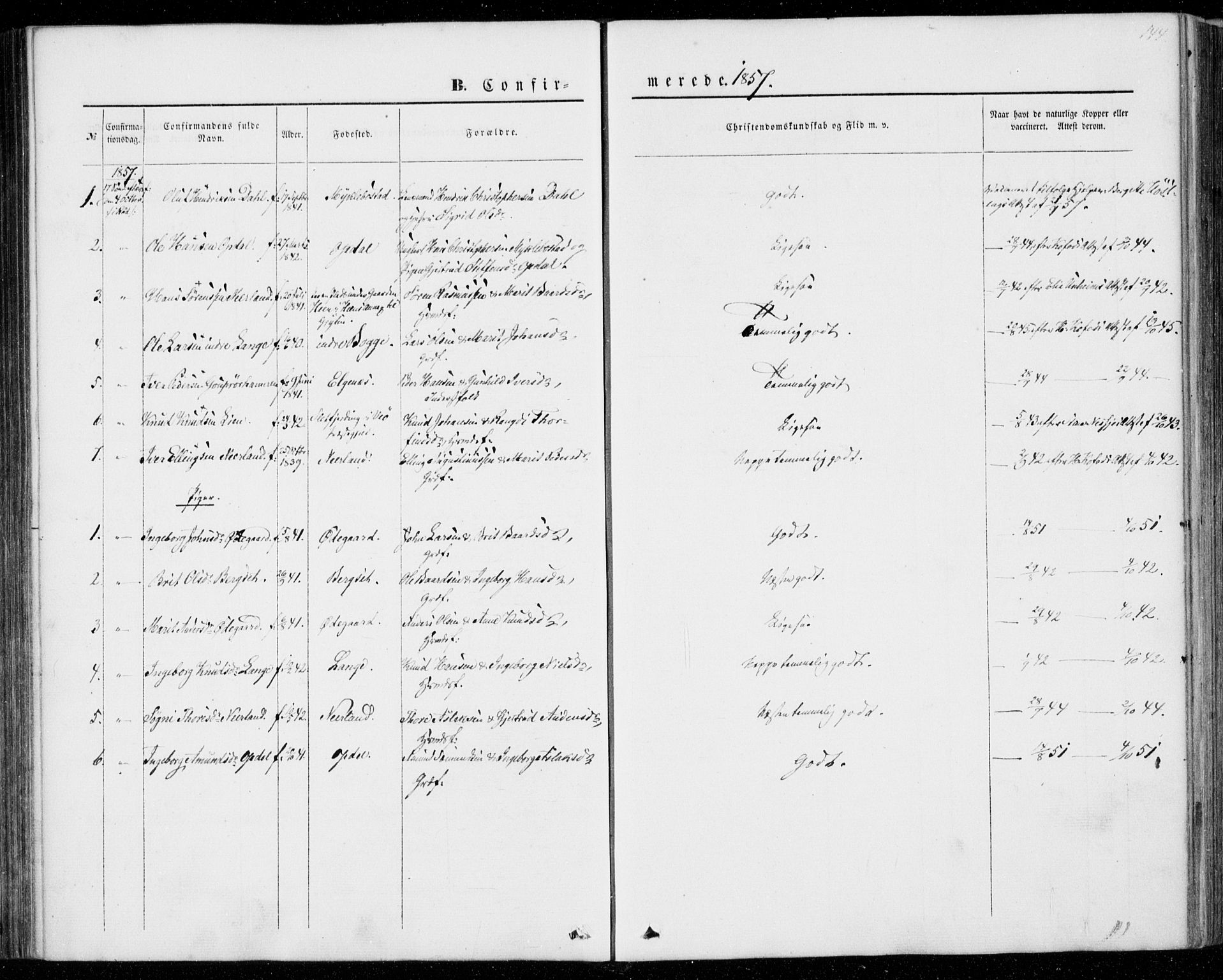 Ministerialprotokoller, klokkerbøker og fødselsregistre - Møre og Romsdal, SAT/A-1454/554/L0643: Parish register (official) no. 554A01, 1846-1879, p. 144