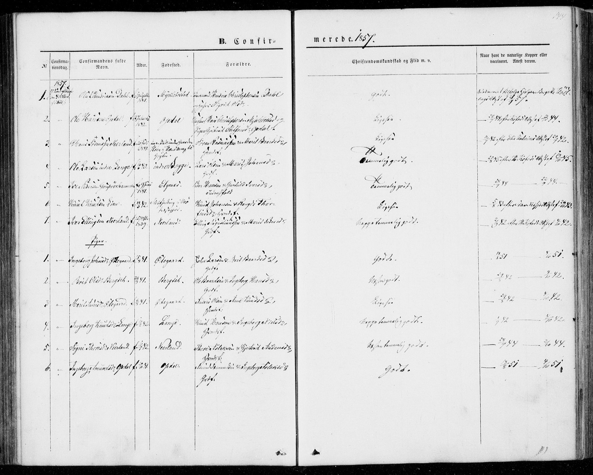 Ministerialprotokoller, klokkerbøker og fødselsregistre - Møre og Romsdal, AV/SAT-A-1454/554/L0643: Parish register (official) no. 554A01, 1846-1879, p. 144