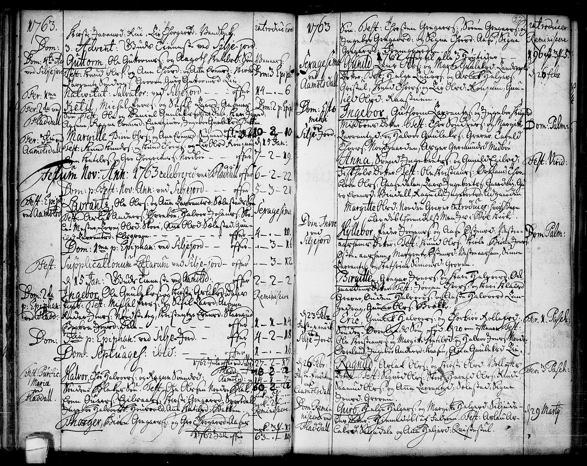Seljord kirkebøker, SAKO/A-20/F/Fa/L0007: Parish register (official) no. I 7, 1755-1800, p. 27