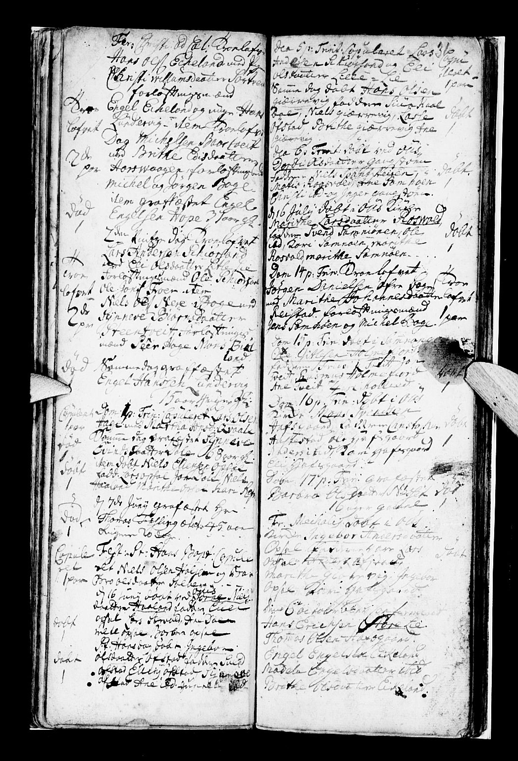 Os sokneprestembete, AV/SAB-A-99929: Parish register (official) no. A 7, 1723-1760, p. 31