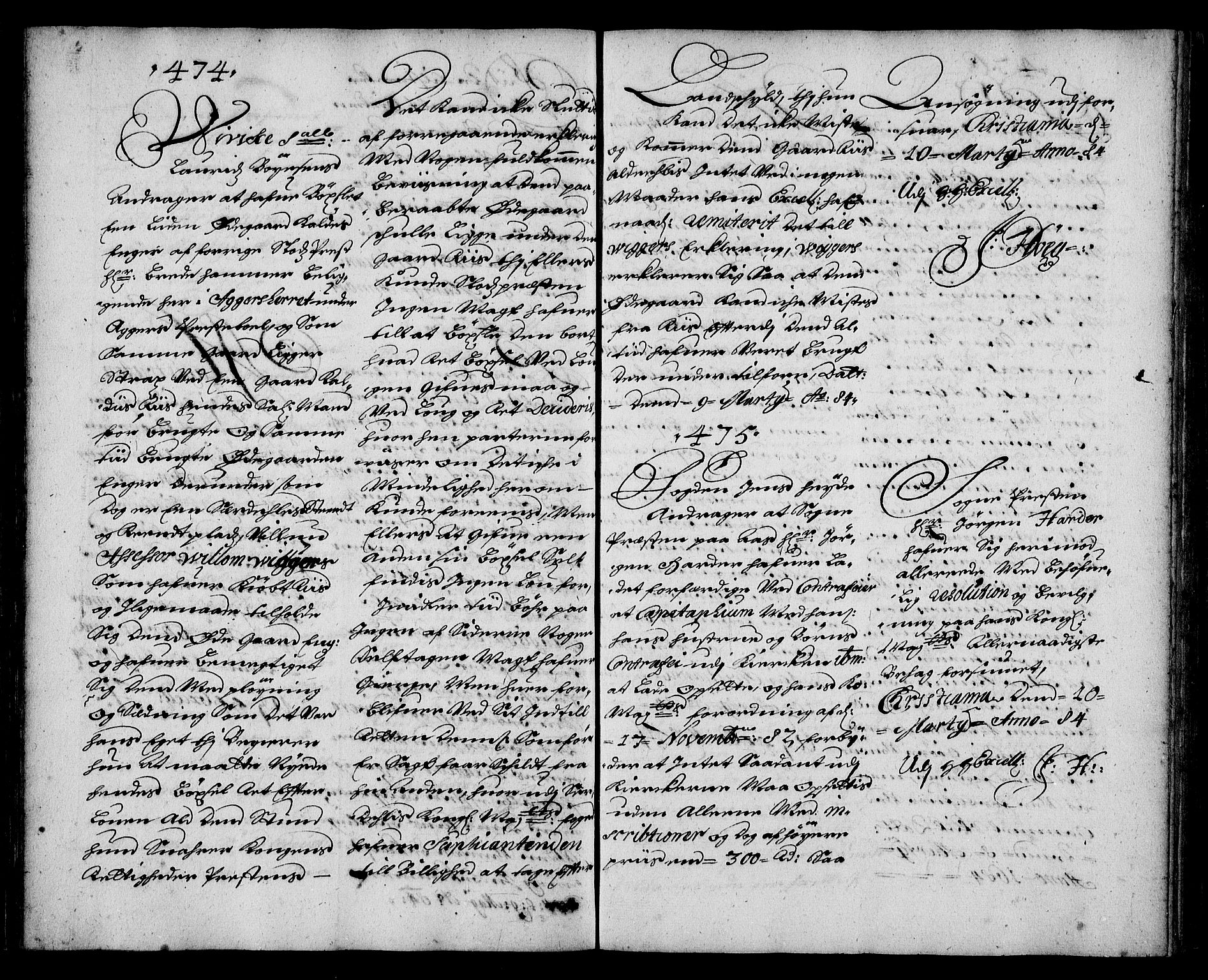 Stattholderembetet 1572-1771, RA/EA-2870/Ae/L0001: Supplikasjons- og resolusjonsprotokoll, 1683-1684