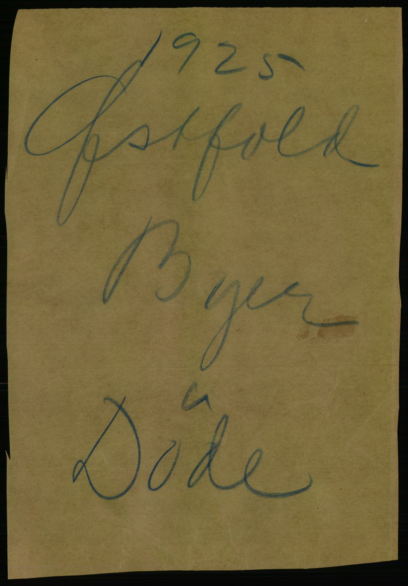 Statistisk sentralbyrå, Sosiodemografiske emner, Befolkning, RA/S-2228/D/Df/Dfc/Dfce/L0002: Østfold fylke: Gifte, døde. Bygder og byer., 1925, p. 1