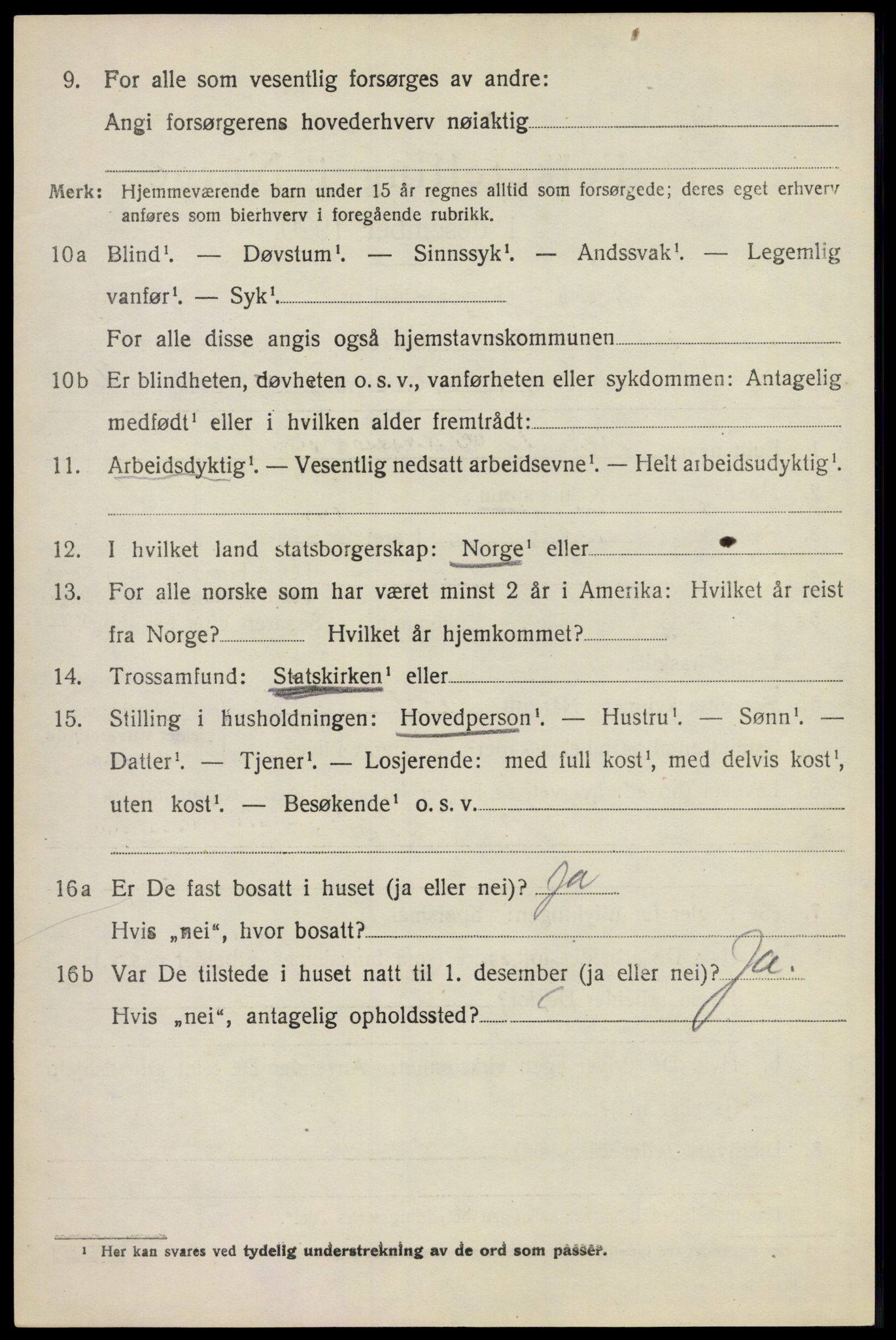 SAO, 1920 census for Fet, 1920, p. 2693