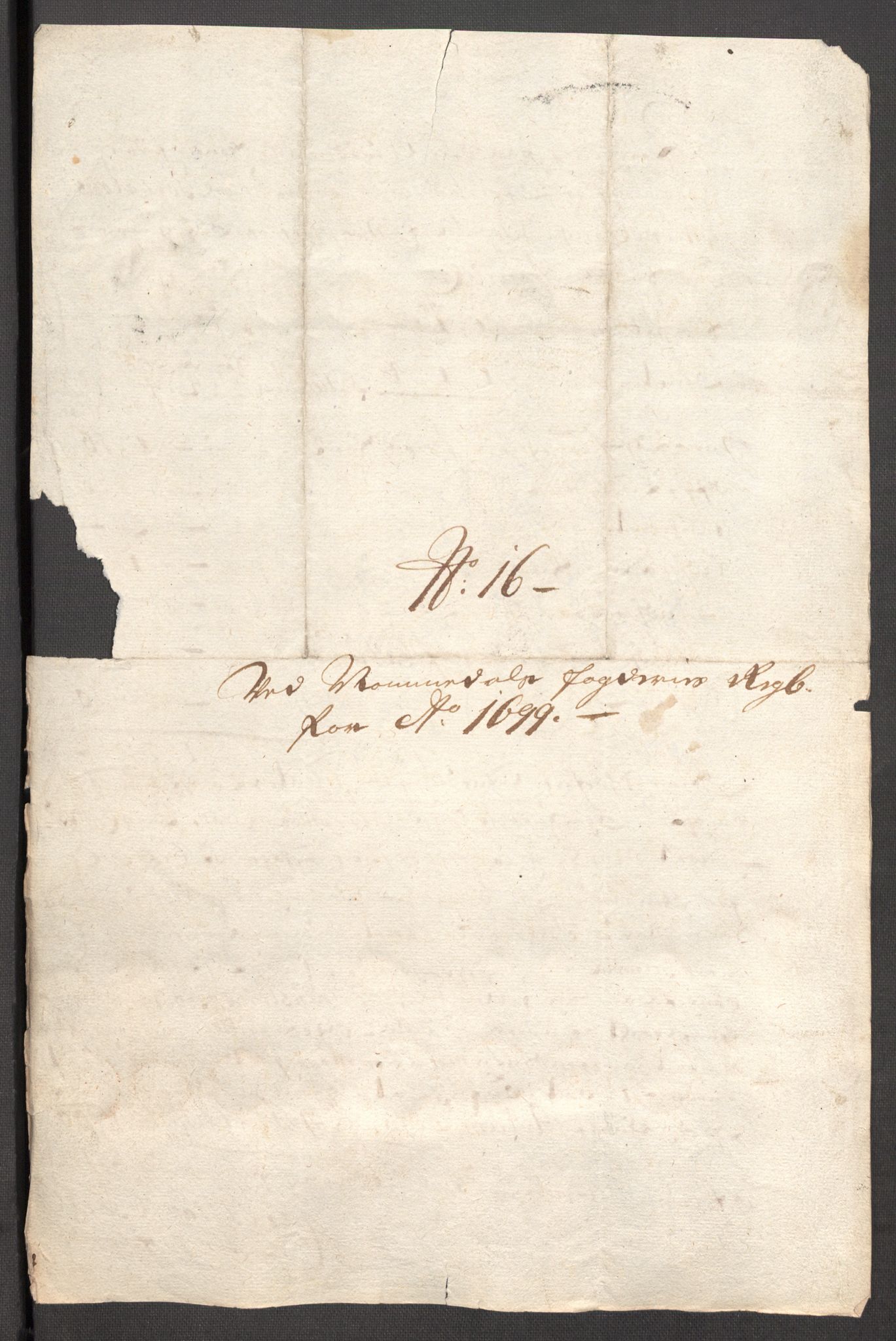 Rentekammeret inntil 1814, Reviderte regnskaper, Fogderegnskap, RA/EA-4092/R64/L4426: Fogderegnskap Namdal, 1699-1700, p. 195