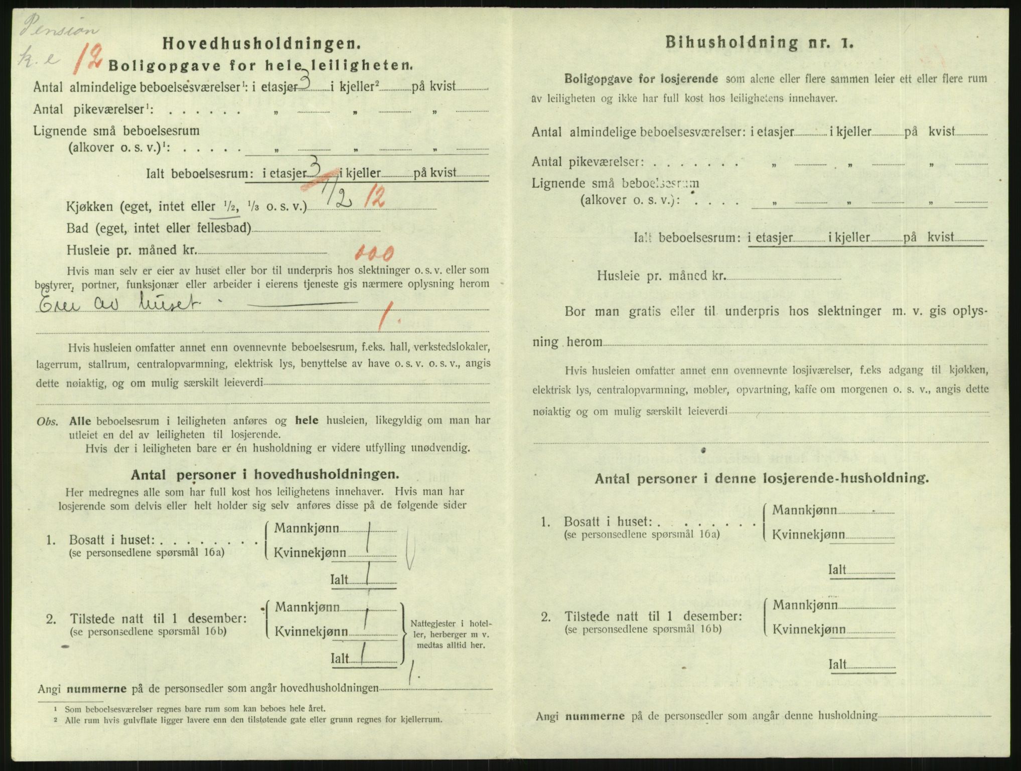 SAKO, 1920 census for Horten, 1920, p. 4296