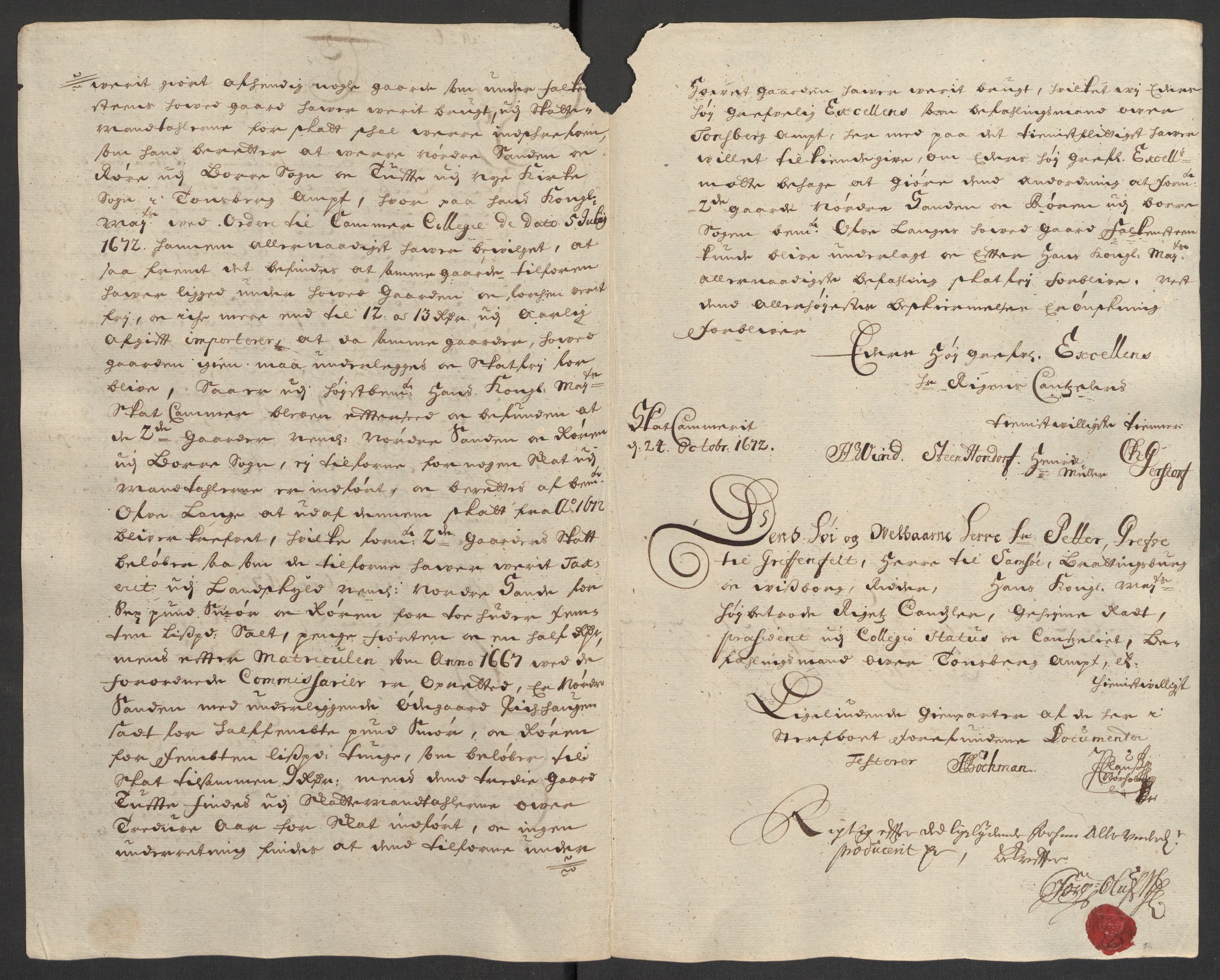 Rentekammeret inntil 1814, Reviderte regnskaper, Fogderegnskap, RA/EA-4092/R32/L1868: Fogderegnskap Jarlsberg grevskap, 1697-1699, p. 580