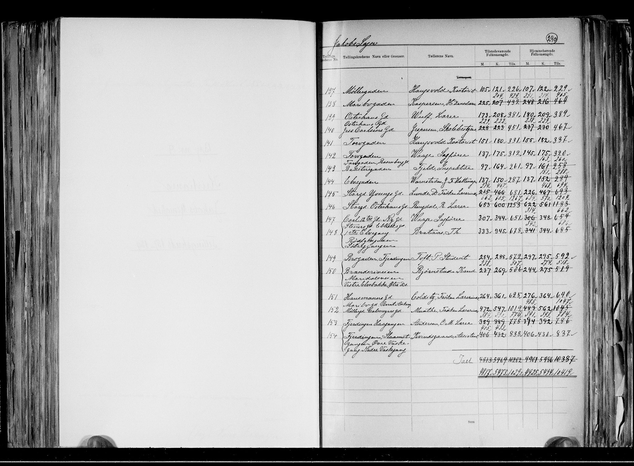 RA, 1891 census for 0301 Kristiania, 1891, p. 76154
