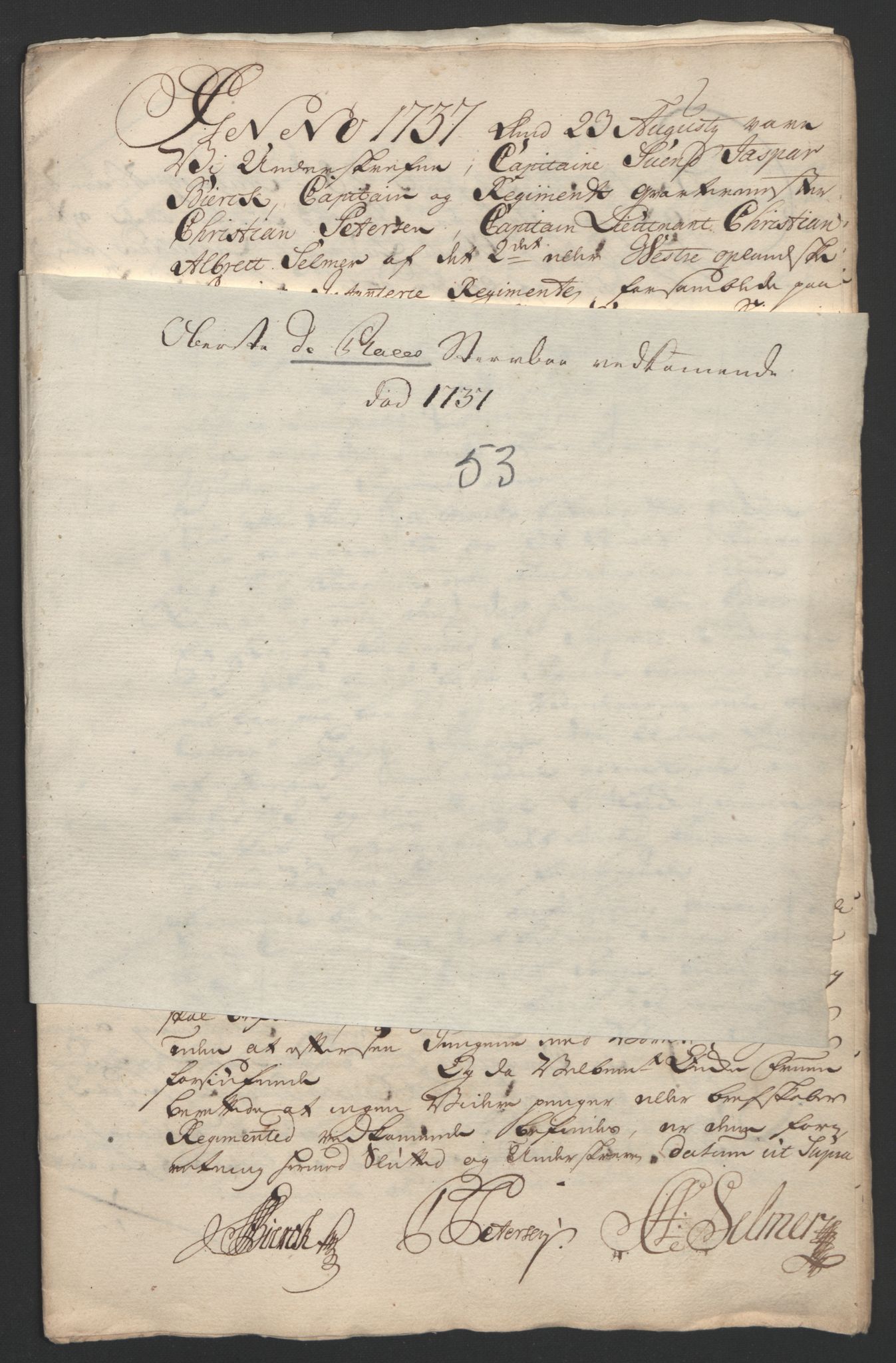 Forsvaret, Generalauditøren, RA/RAFA-1772/F/Fj/Fja/L0023: --, 1732-1824, p. 496