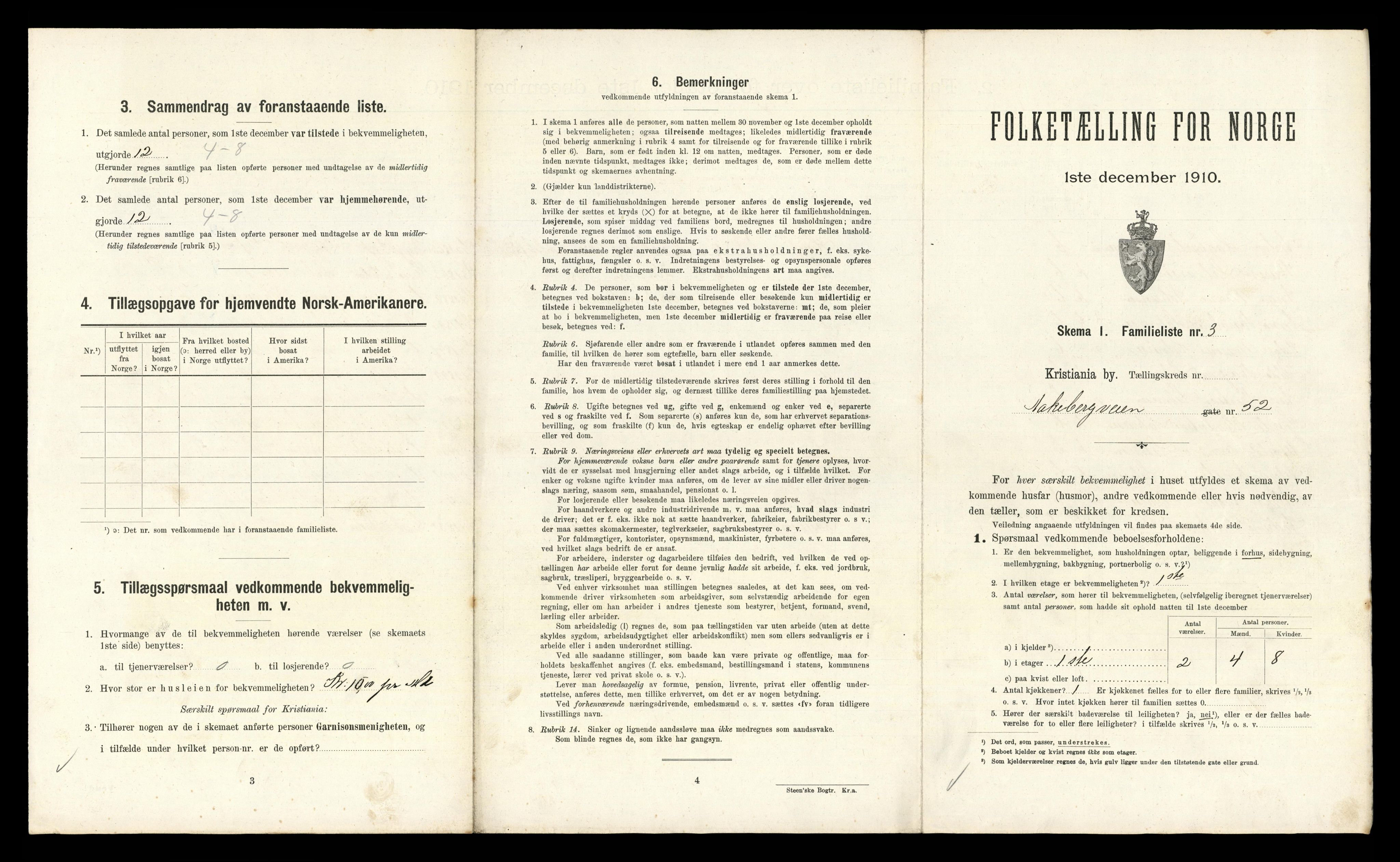 RA, 1910 census for Kristiania, 1910, p. 1157