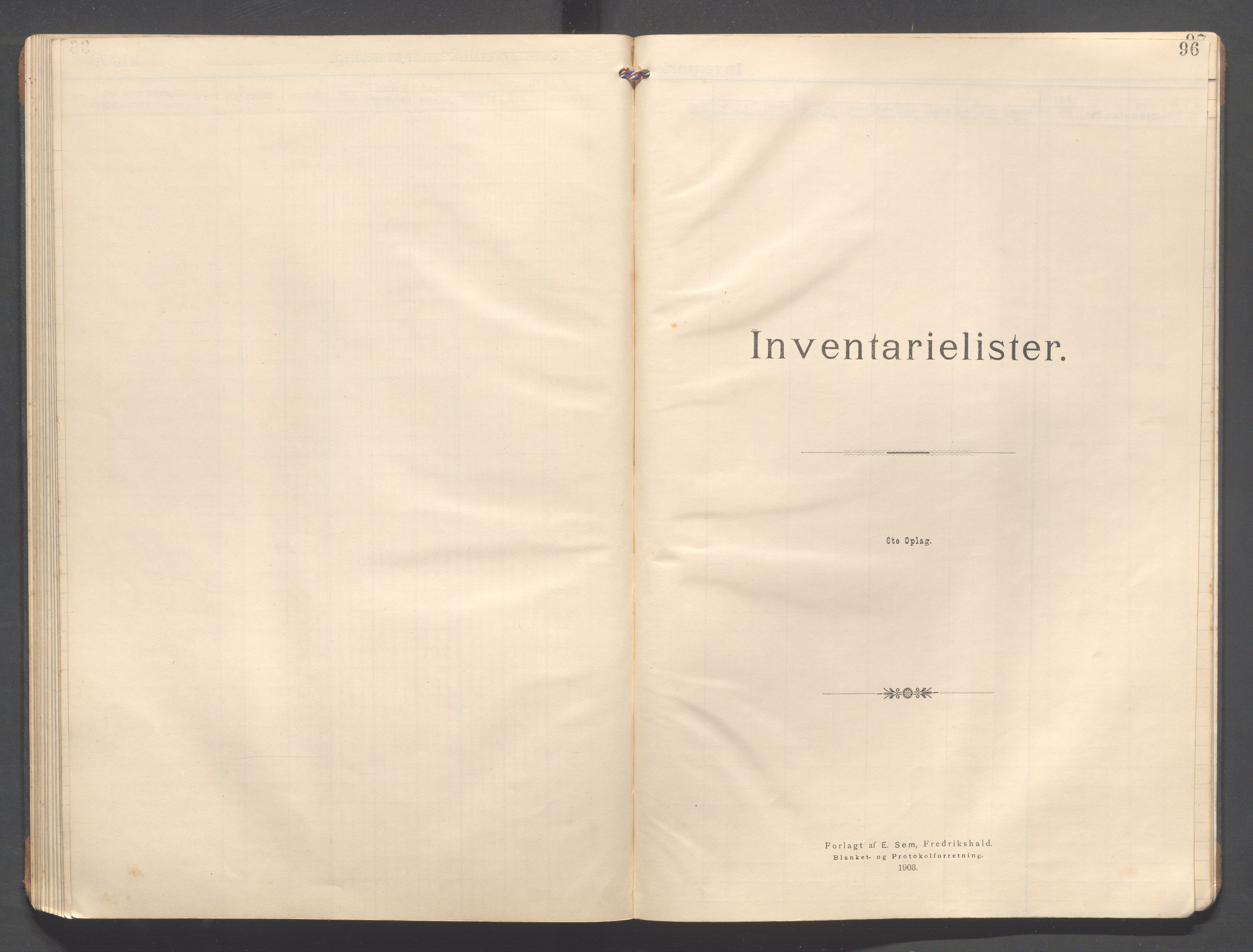 Strand kommune - Vatland skole, IKAR/A-161/H/L0002: Skoleprotokoll for Vatland , 1903-1913, p. 96