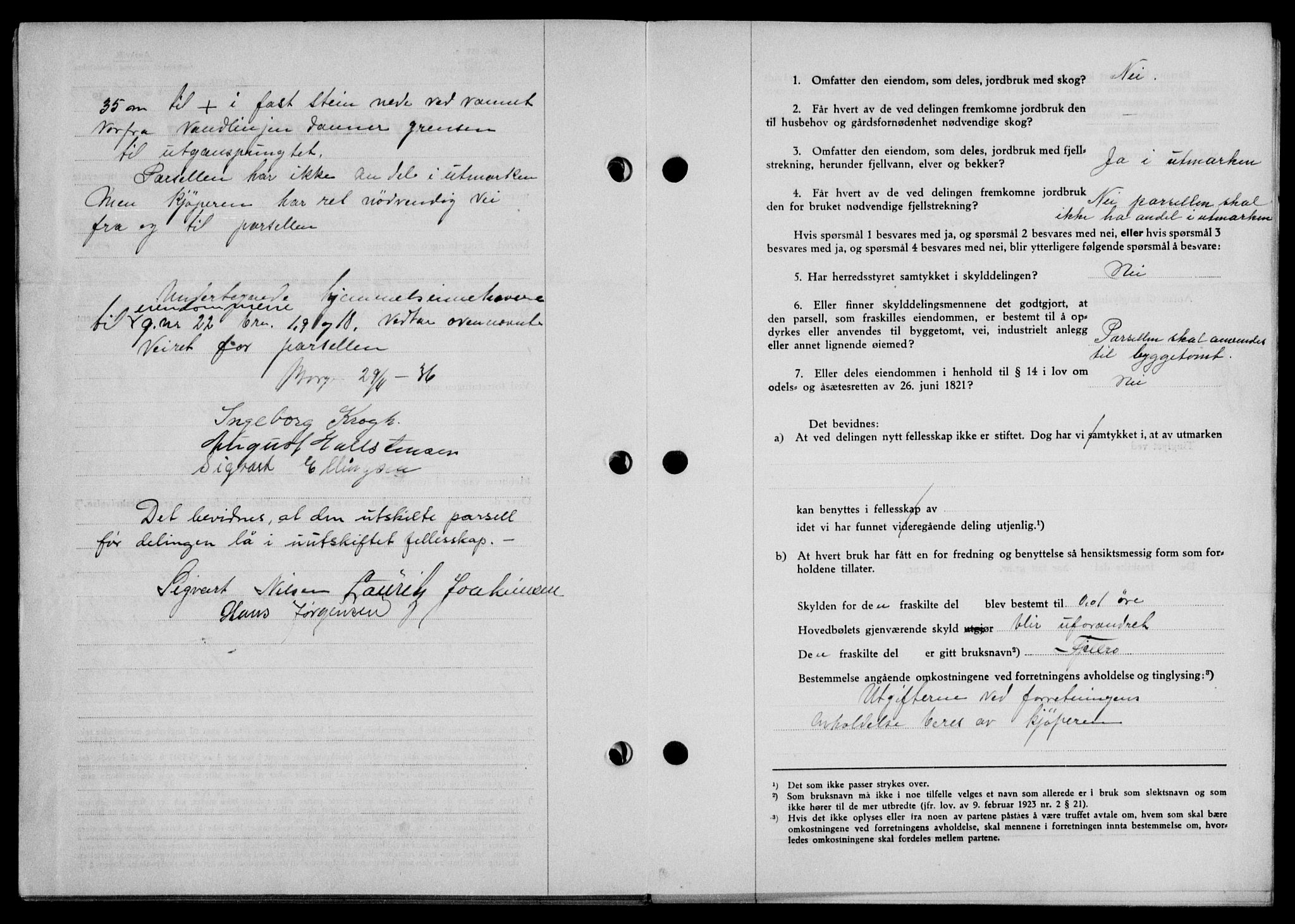 Lofoten sorenskriveri, SAT/A-0017/1/2/2C/L0001a: Mortgage book no. 1a, 1936-1937, Diary no: : 76/1937