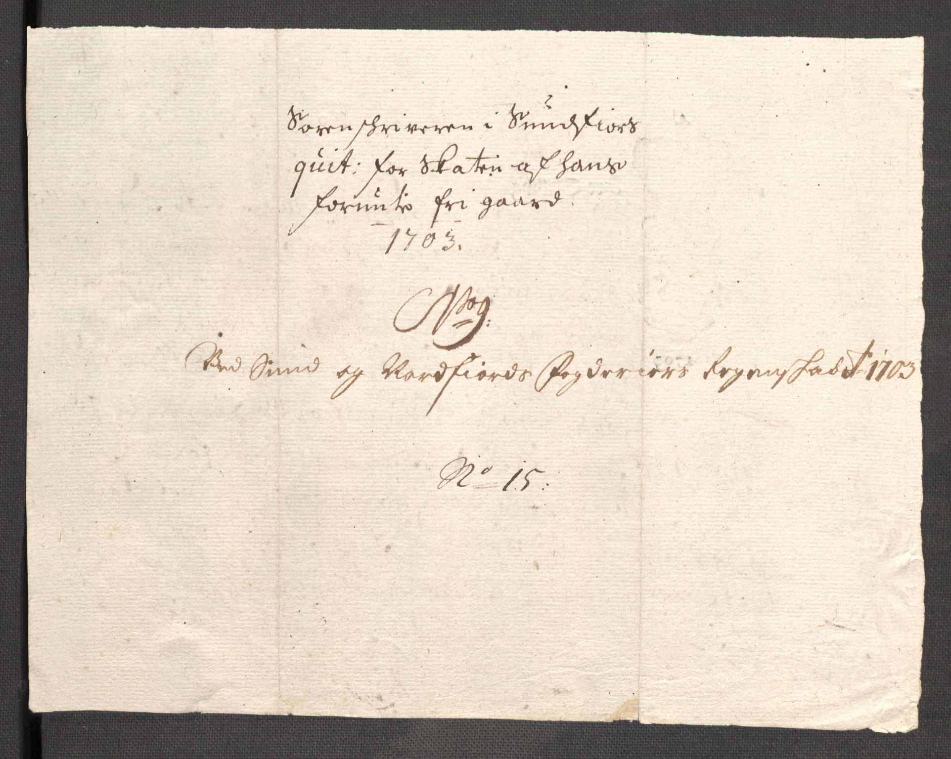 Rentekammeret inntil 1814, Reviderte regnskaper, Fogderegnskap, AV/RA-EA-4092/R53/L3427: Fogderegnskap Sunn- og Nordfjord, 1703, p. 262