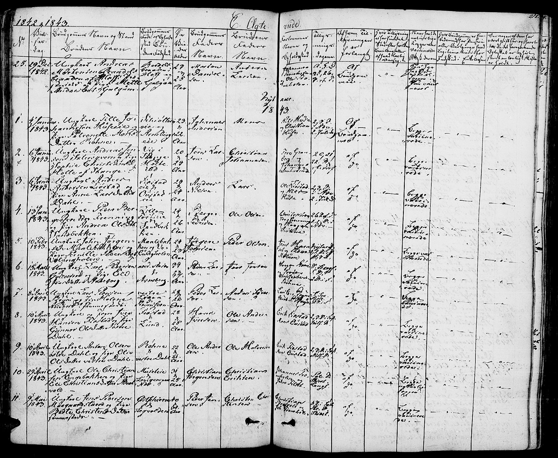Romedal prestekontor, SAH/PREST-004/K/L0003: Parish register (official) no. 3, 1829-1846, p. 218