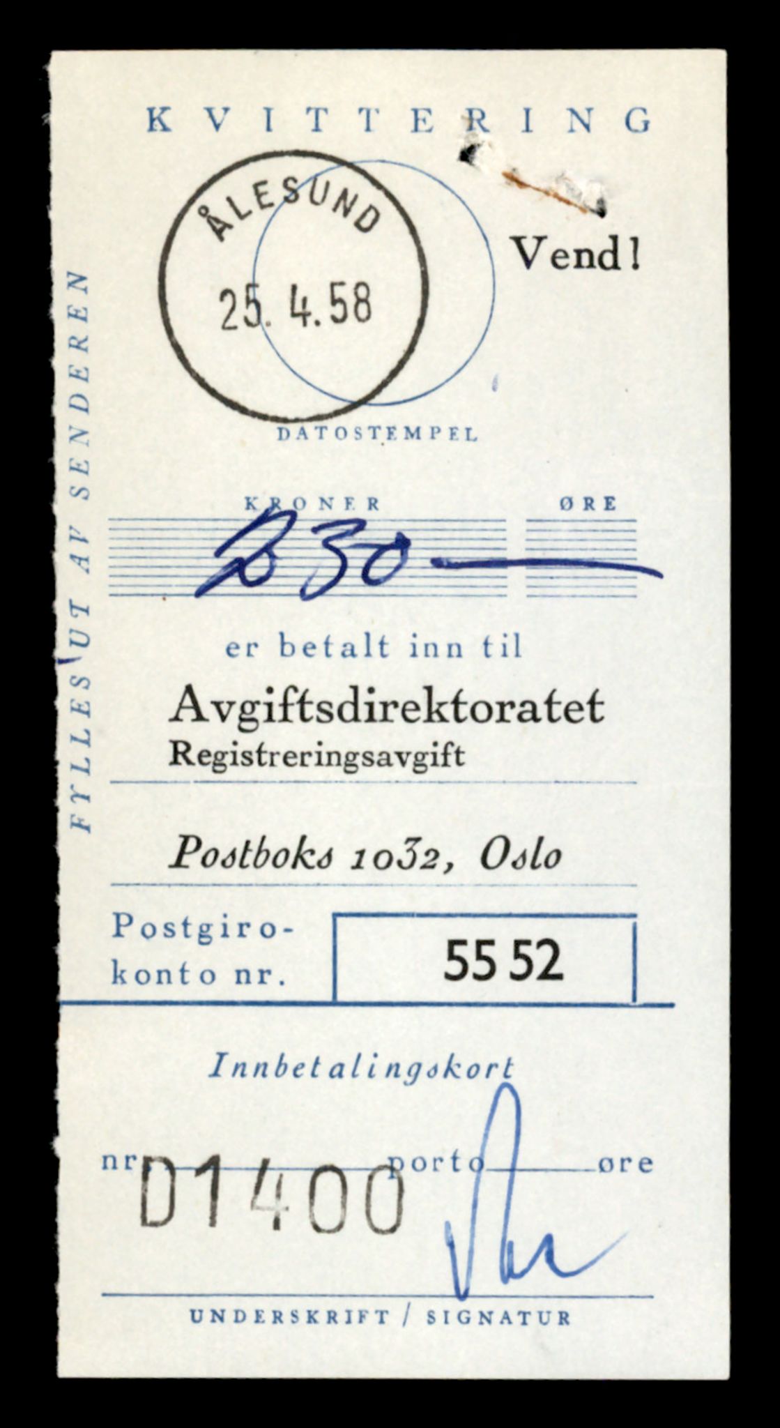 Møre og Romsdal vegkontor - Ålesund trafikkstasjon, AV/SAT-A-4099/F/Fe/L0019: Registreringskort for kjøretøy T 10228 - T 10350, 1927-1998, p. 2235