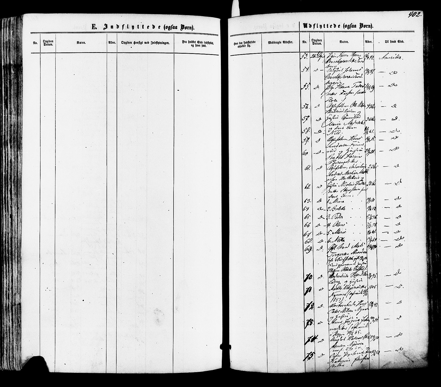 Modum kirkebøker, AV/SAKO-A-234/F/Fa/L0010: Parish register (official) no. 10, 1865-1876, p. 402