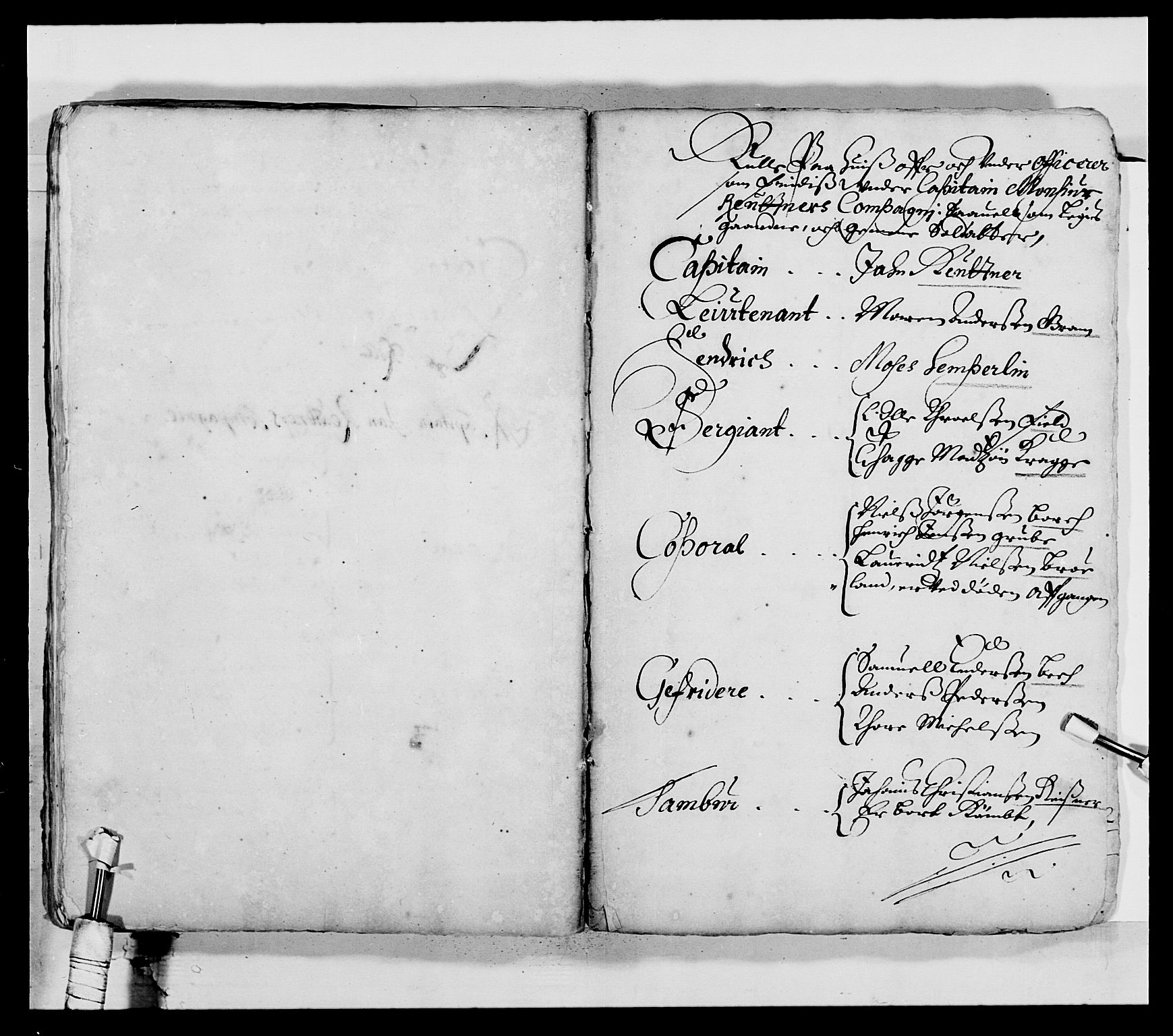 Kommanderende general (KG I) med Det norske krigsdirektorium, AV/RA-EA-5419/E/Ea/L0521: Vesterlenske regiment, 1662-1700, p. 394